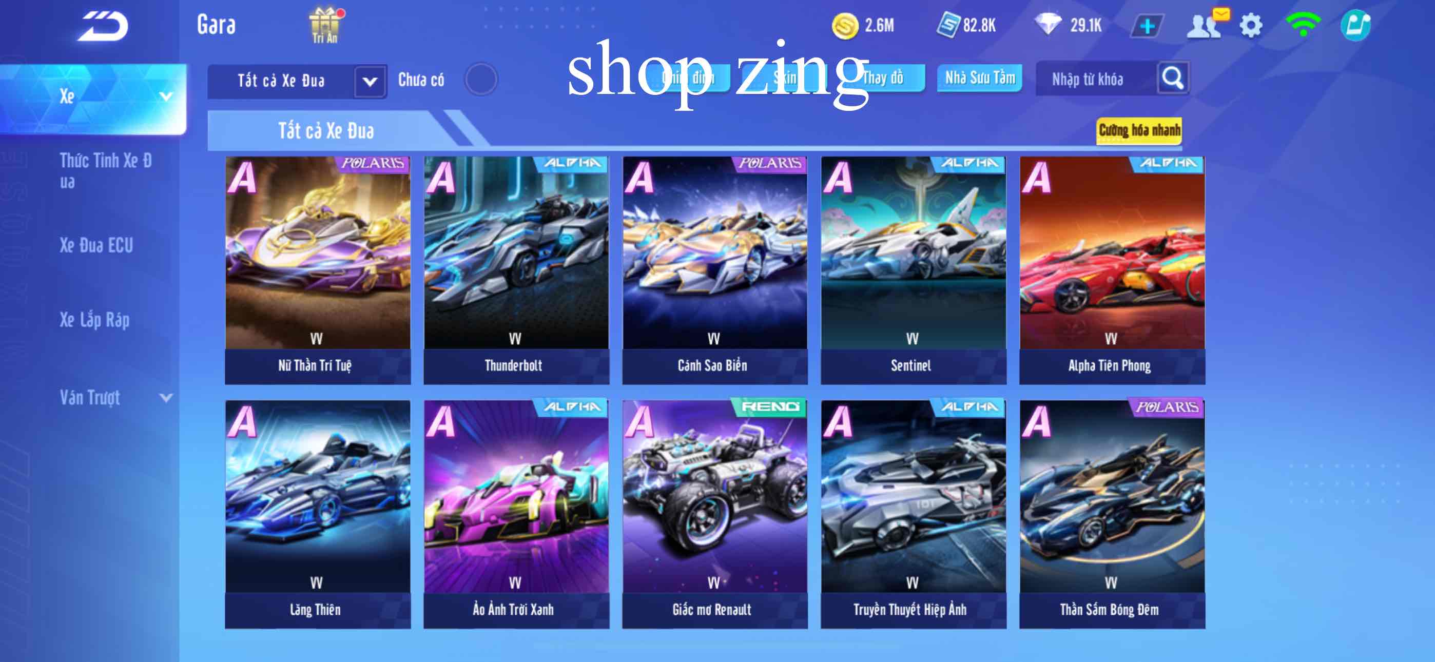 8. Tài khoản Z1760 - hình ảnh túi đồ