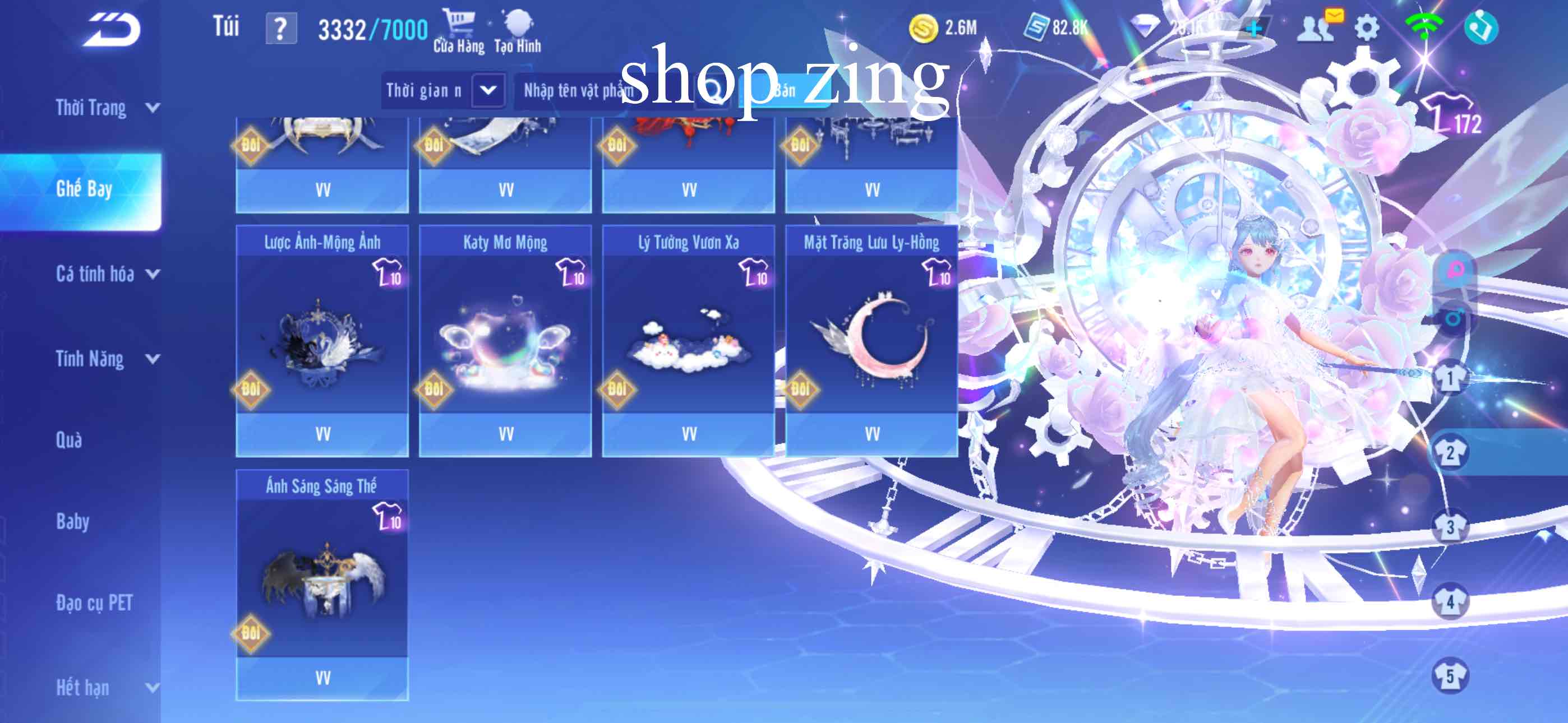 1. Tài khoản Z1760 - hình ảnh tướng