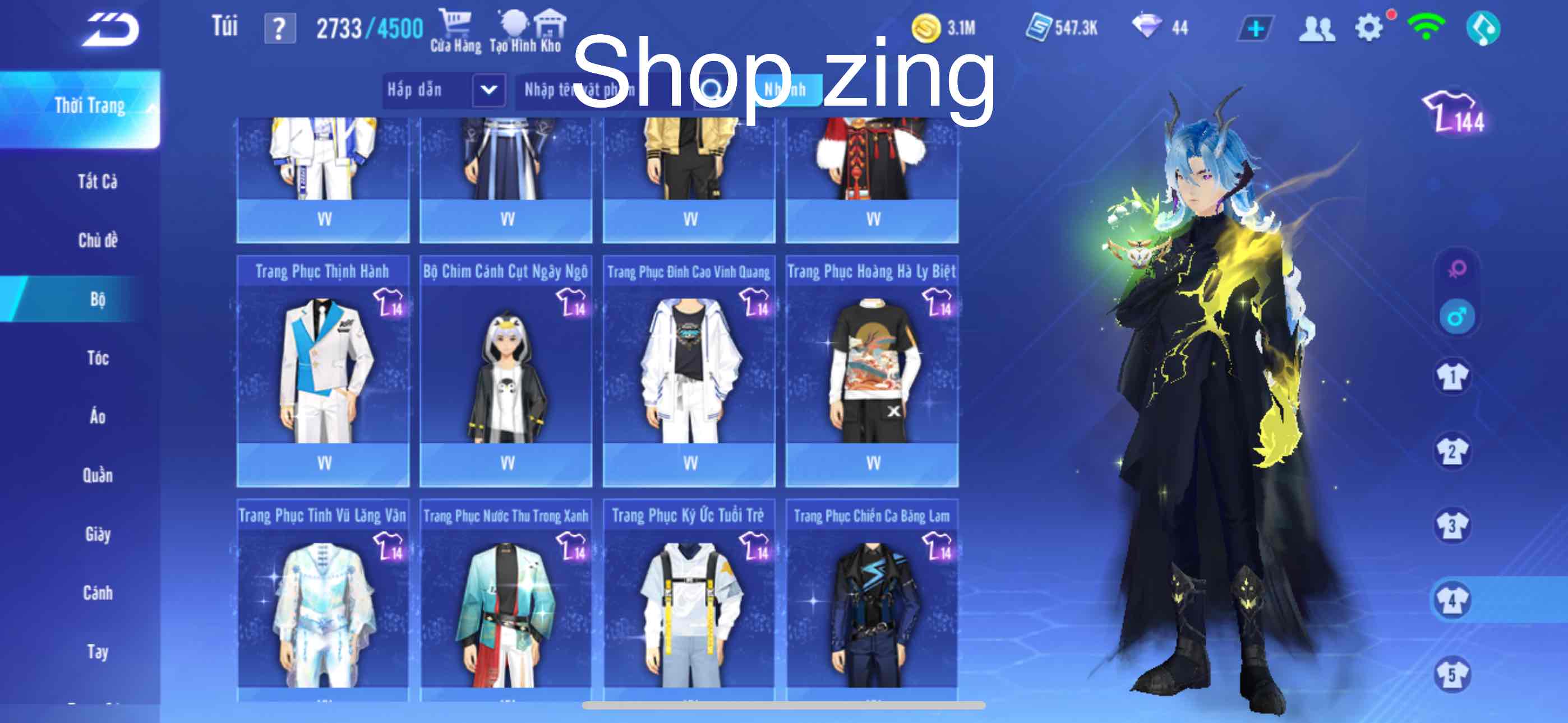 3. Tài khoản Z2197 - hình ảnh bảng ngọc