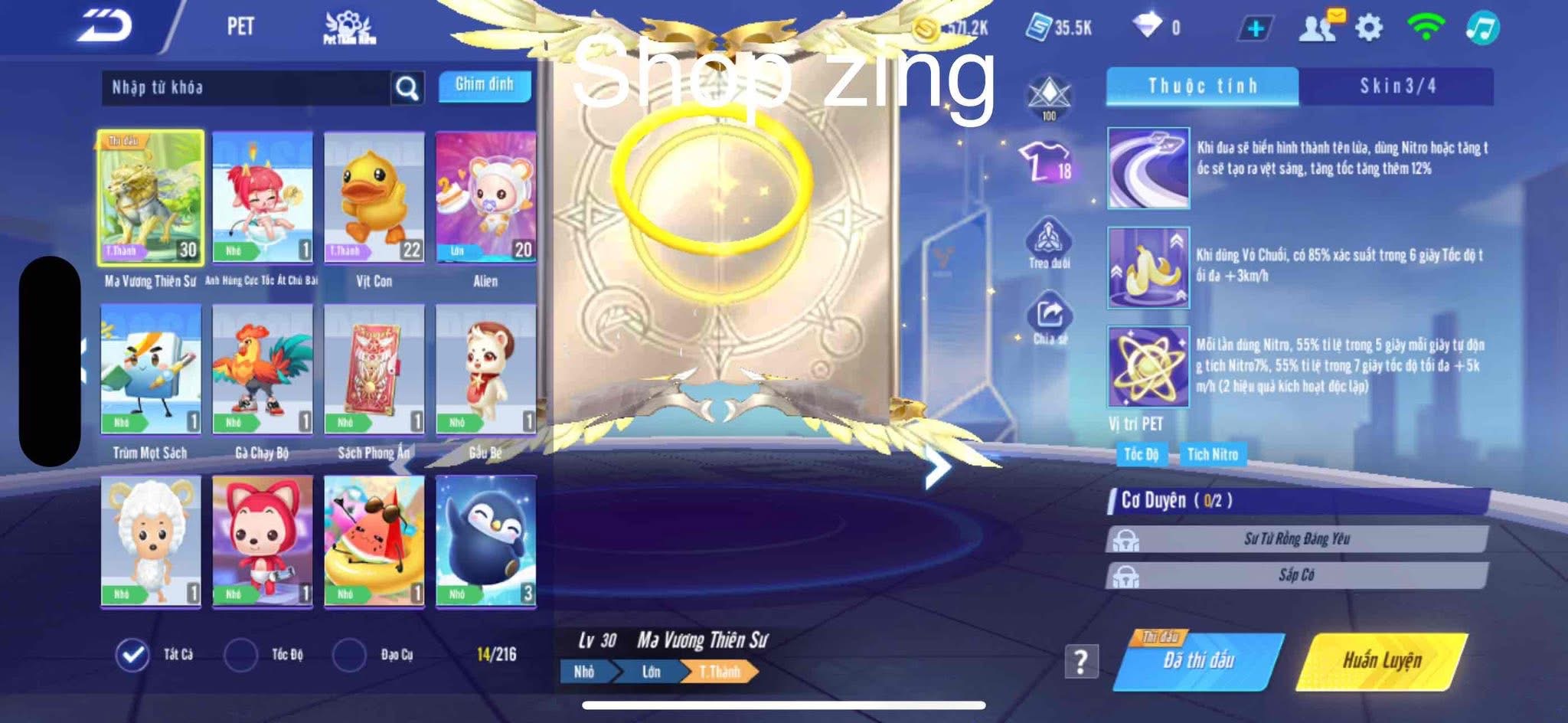 1. Tài khoản Z2330 - hình ảnh trang phục