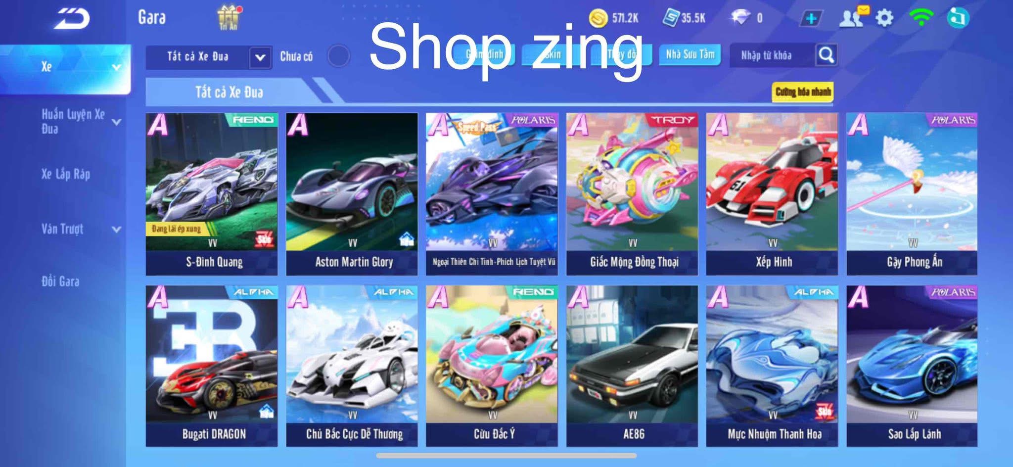 1. Tài khoản Z2330 - hình ảnh túi đồ