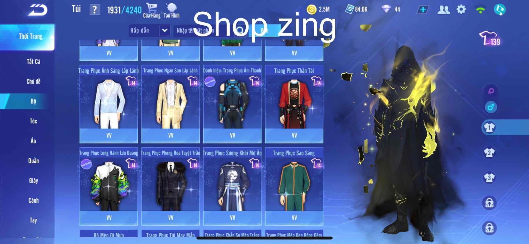 6. Tài khoản Z2350 - hình ảnh bảng ngọc
