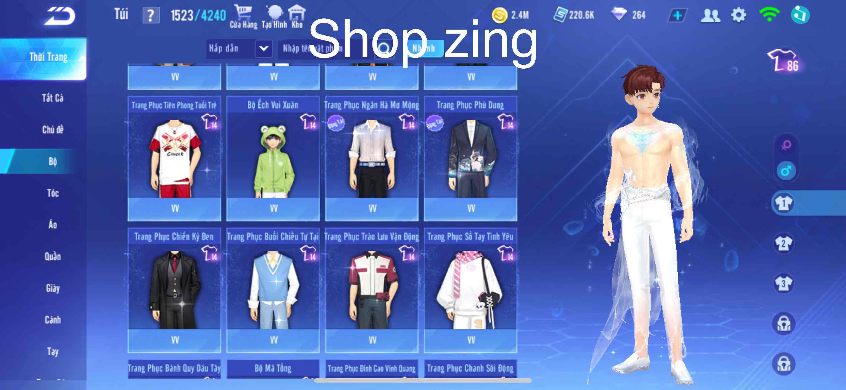 3. Tài khoản Z2359 - hình ảnh bảng ngọc