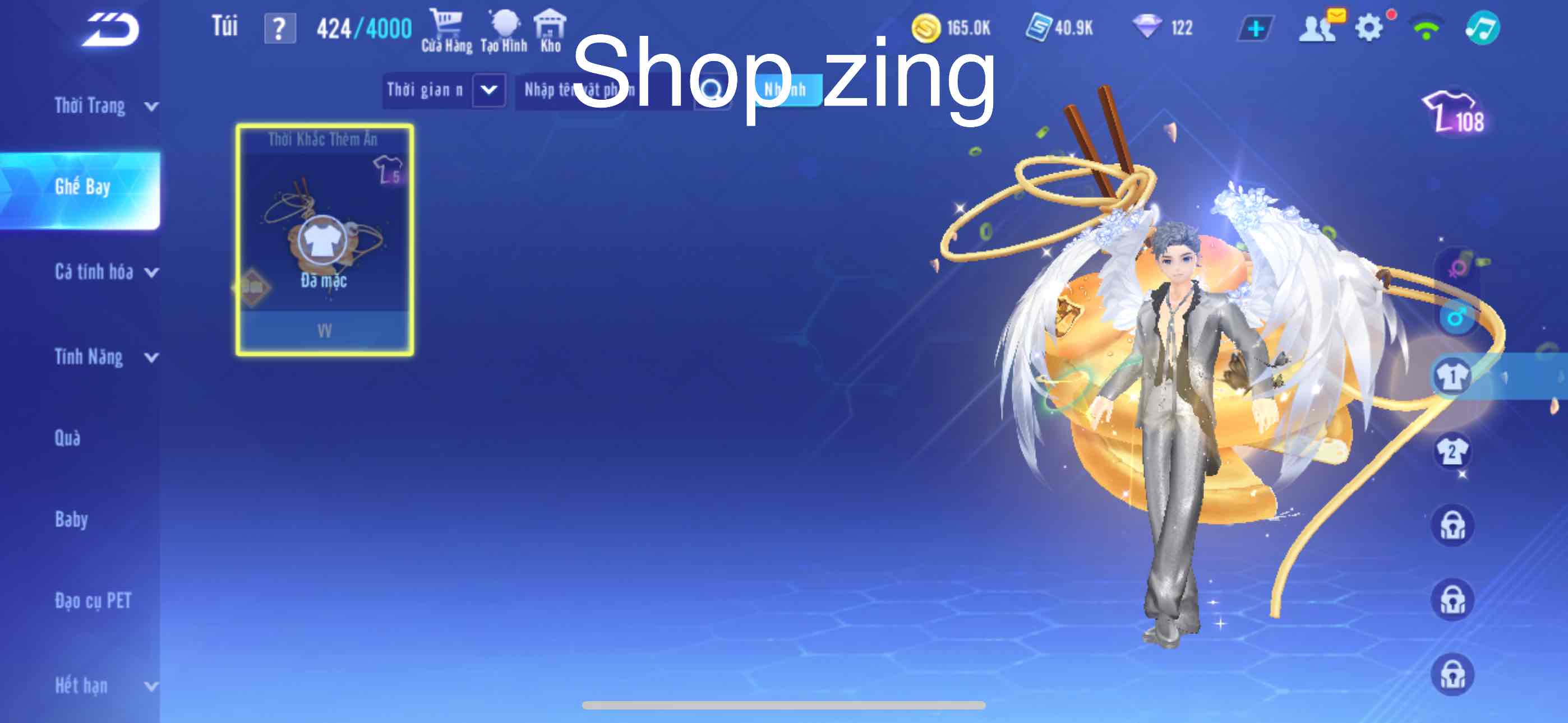 4. Tài khoản Z2374 - hình ảnh túi đồ