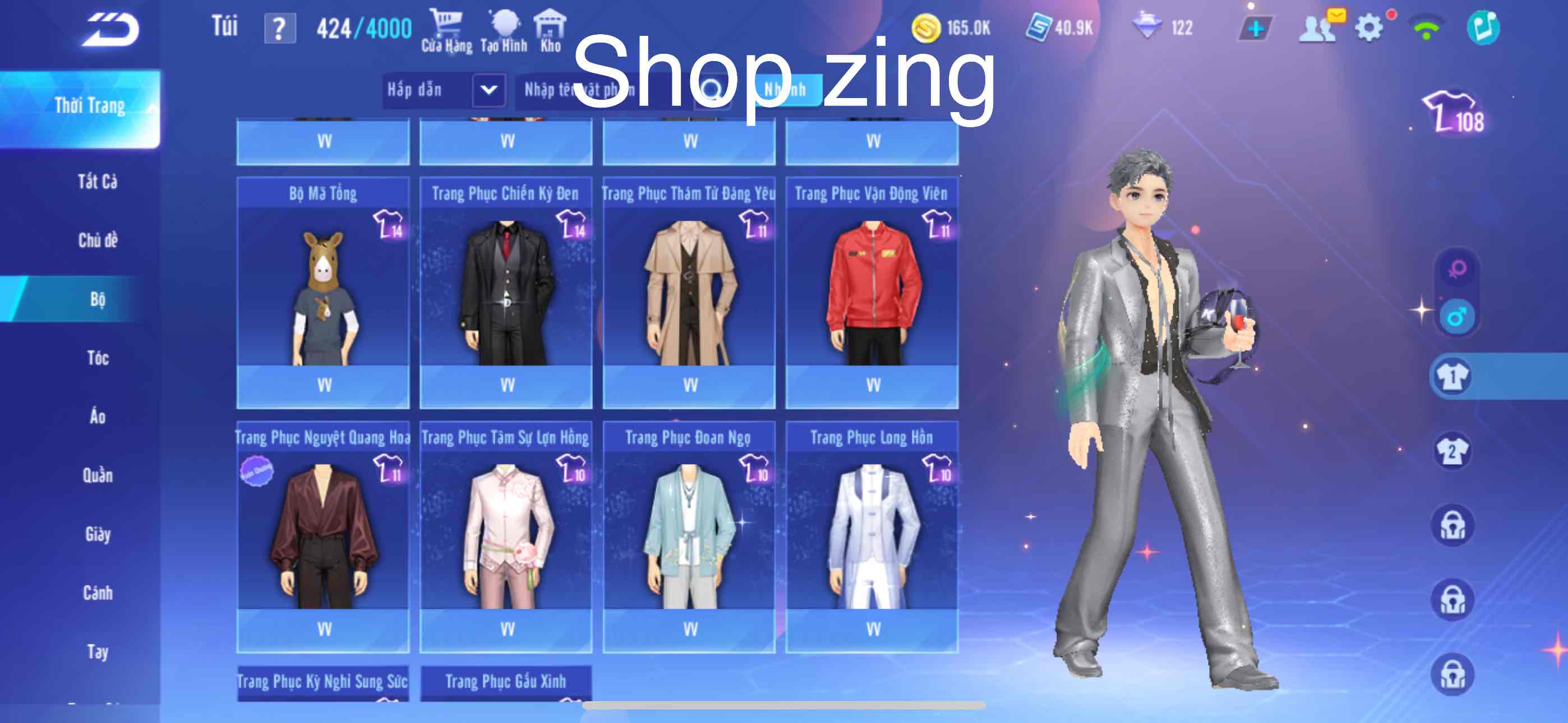 5. Tài khoản Z2374 - hình ảnh túi đồ