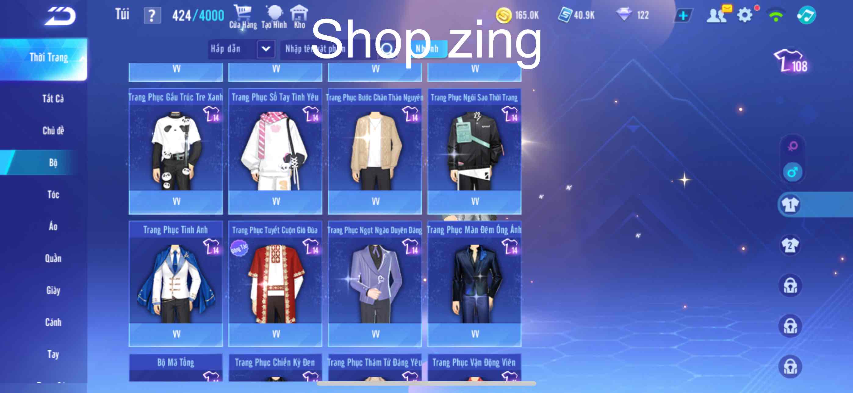 6. Tài khoản Z2374 - hình ảnh túi đồ