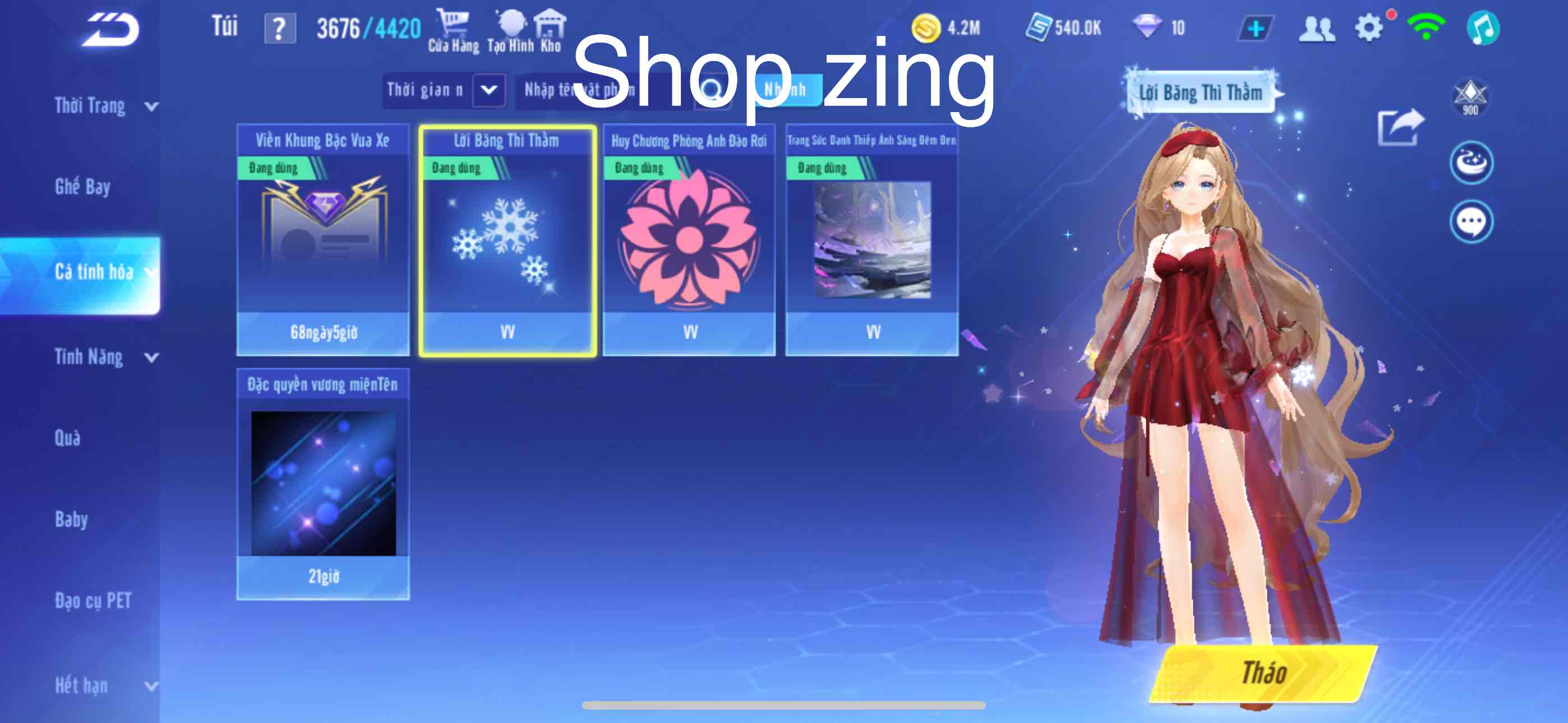 1. Tài khoản Z2382 - hình ảnh tướng