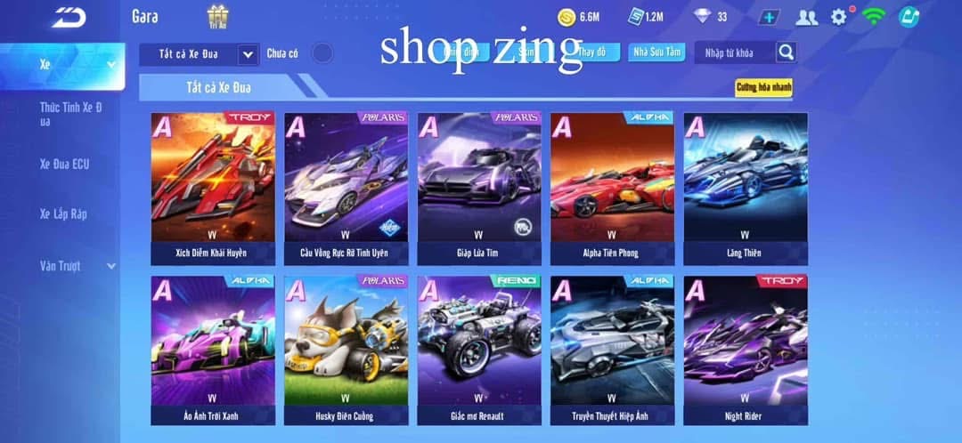 11. Tài khoản Z2386 - hình ảnh túi đồ