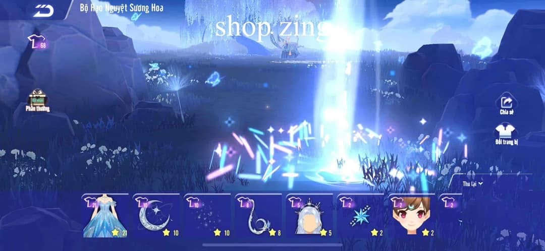 2. Tài khoản Z2386 - hình ảnh tướng