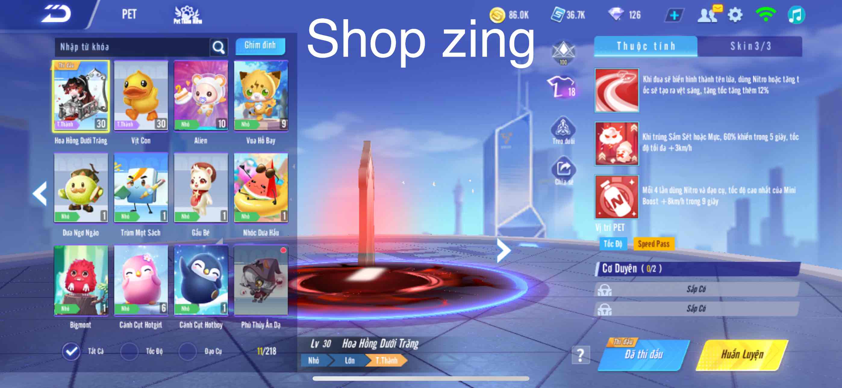 2. Tài khoản Z2390 - hình ảnh túi đồ