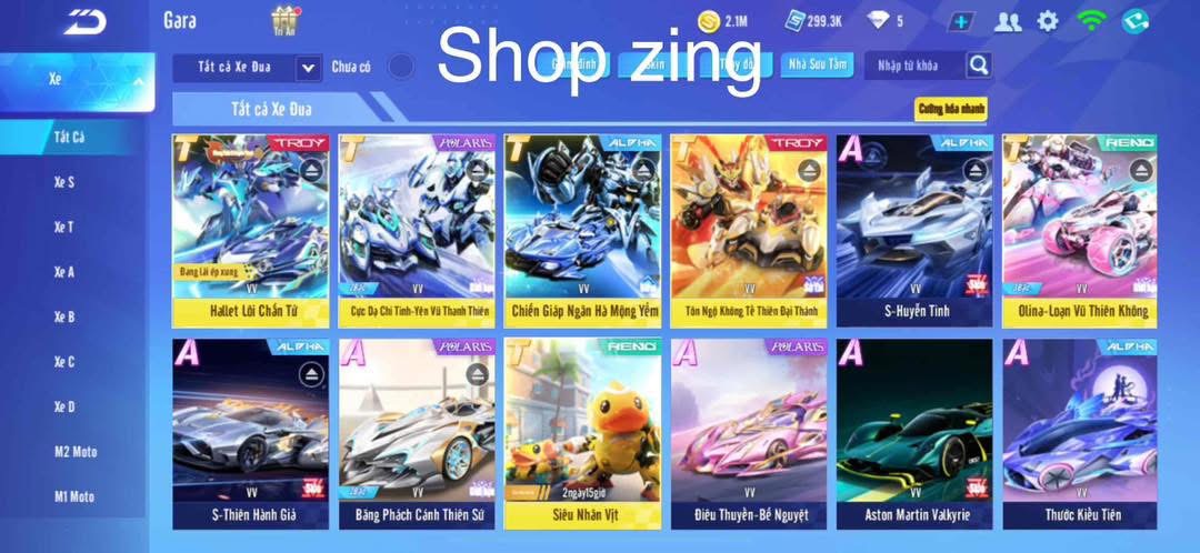 1. Tài khoản Z2402 - hình ảnh túi đồ