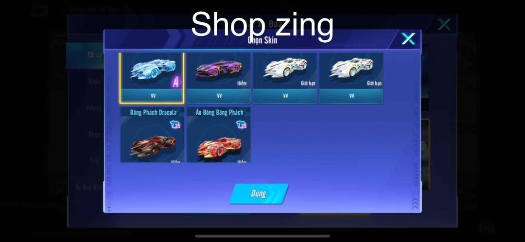 3. Tài khoản Z2402 - hình ảnh túi đồ