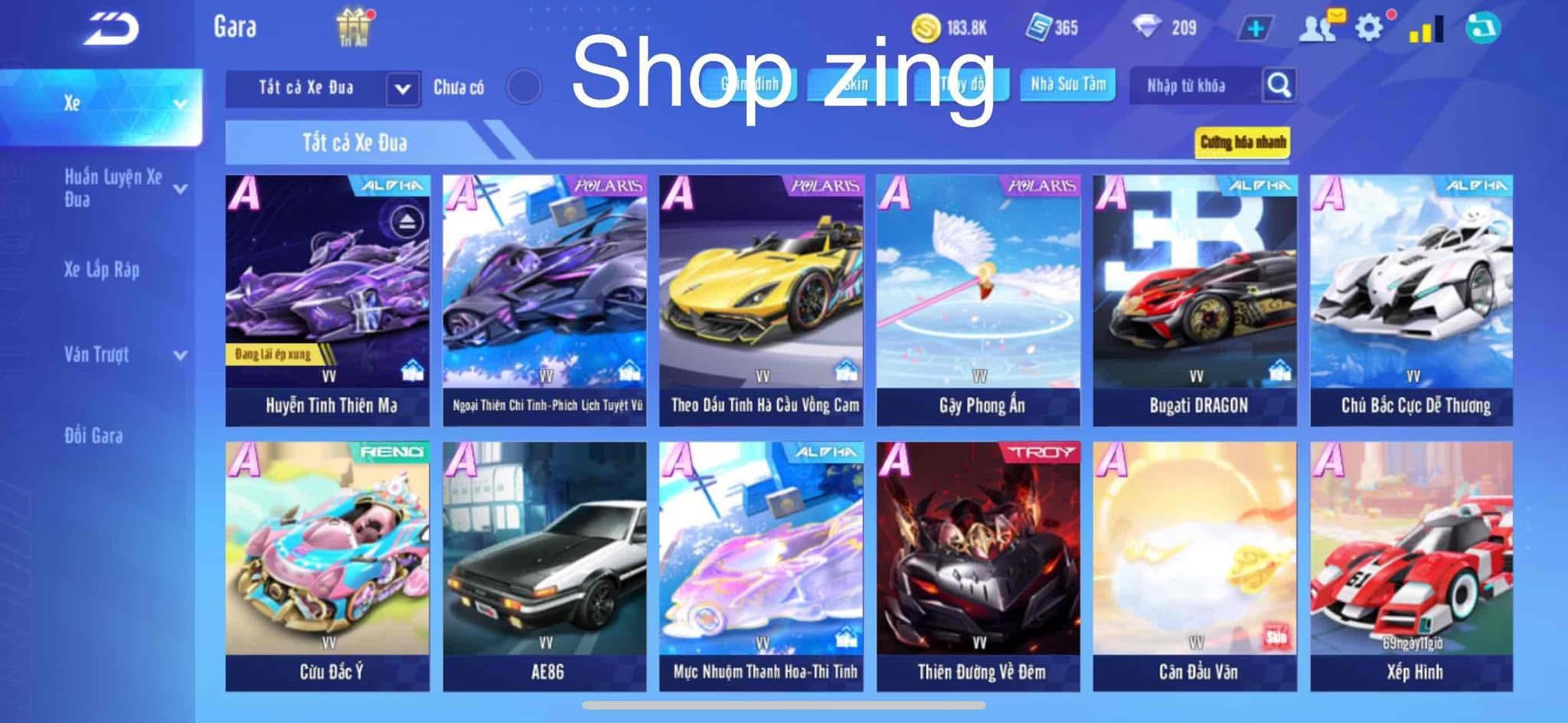 1. Tài khoản Z2406 - hình ảnh túi đồ