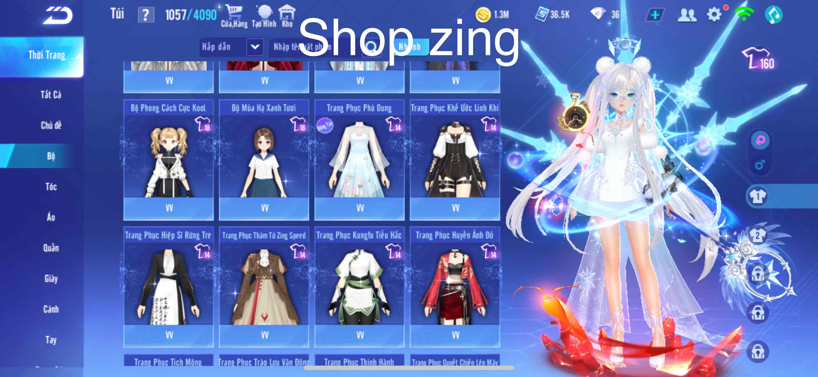 4. Tài khoản Z2410 - hình ảnh bảng ngọc