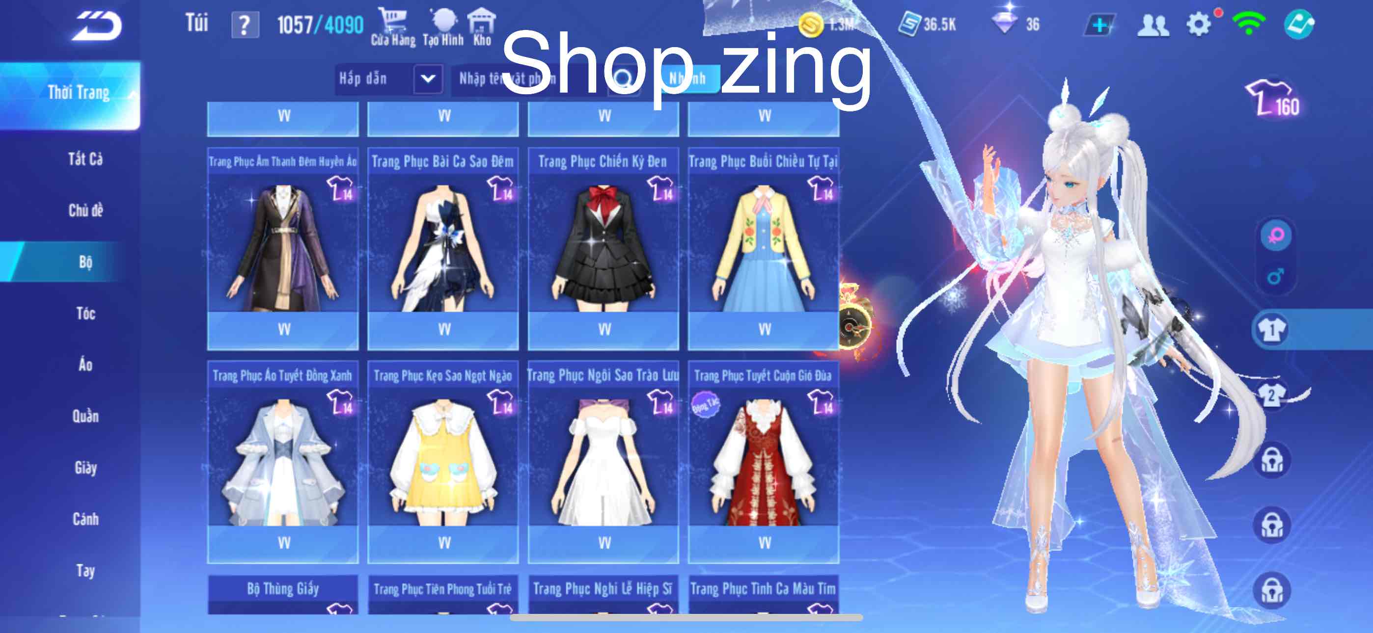 6. Tài khoản Z2410 - hình ảnh bảng ngọc