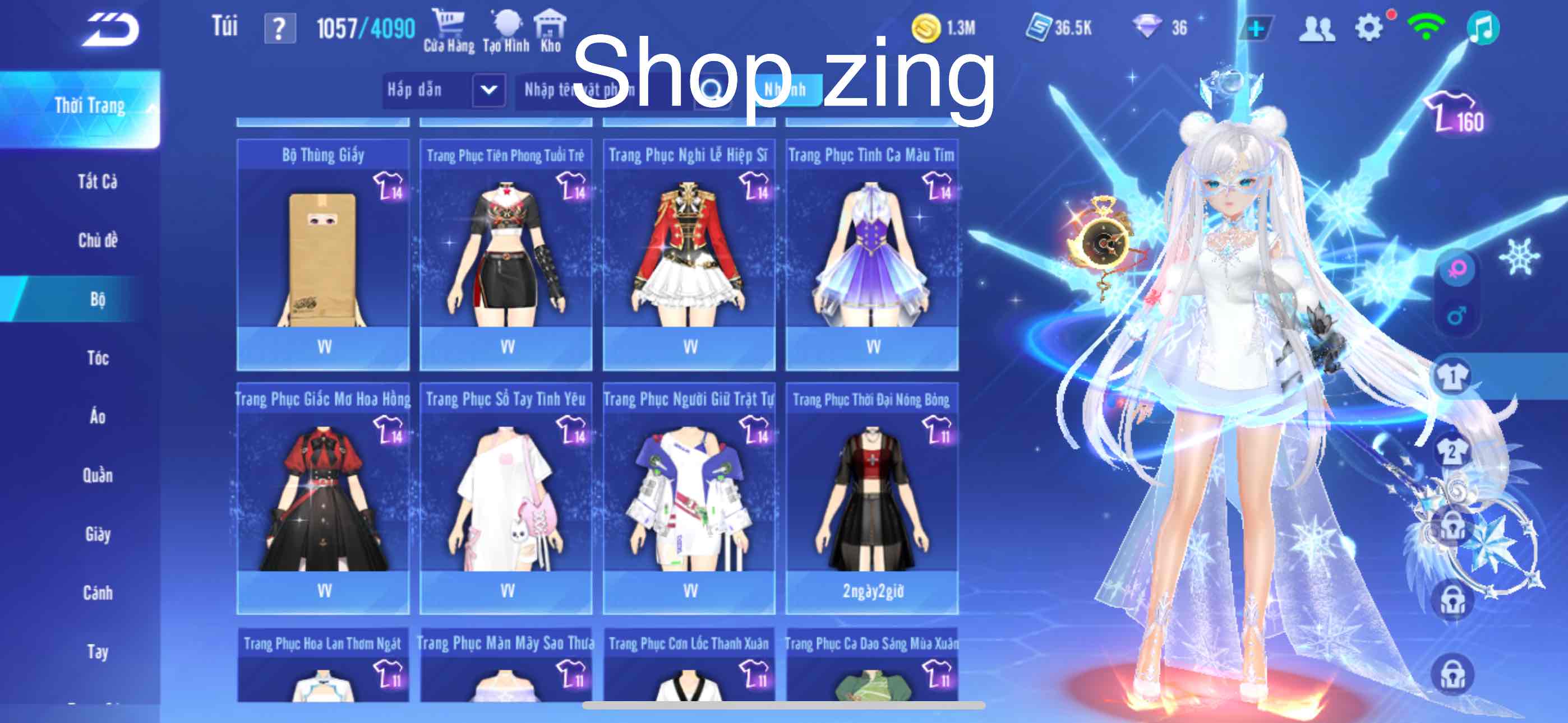 8. Tài khoản Z2410 - hình ảnh bảng ngọc