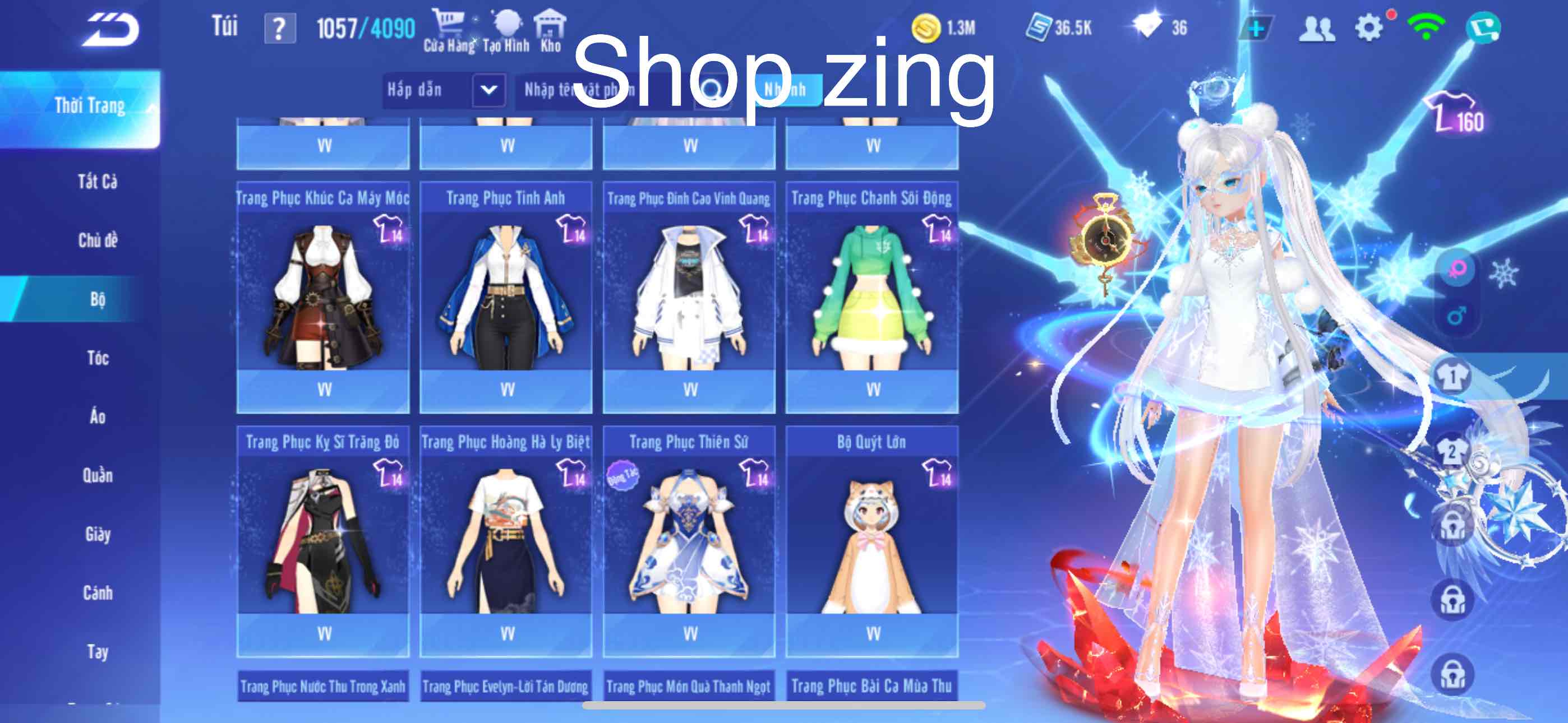 9. Tài khoản Z2410 - hình ảnh bảng ngọc