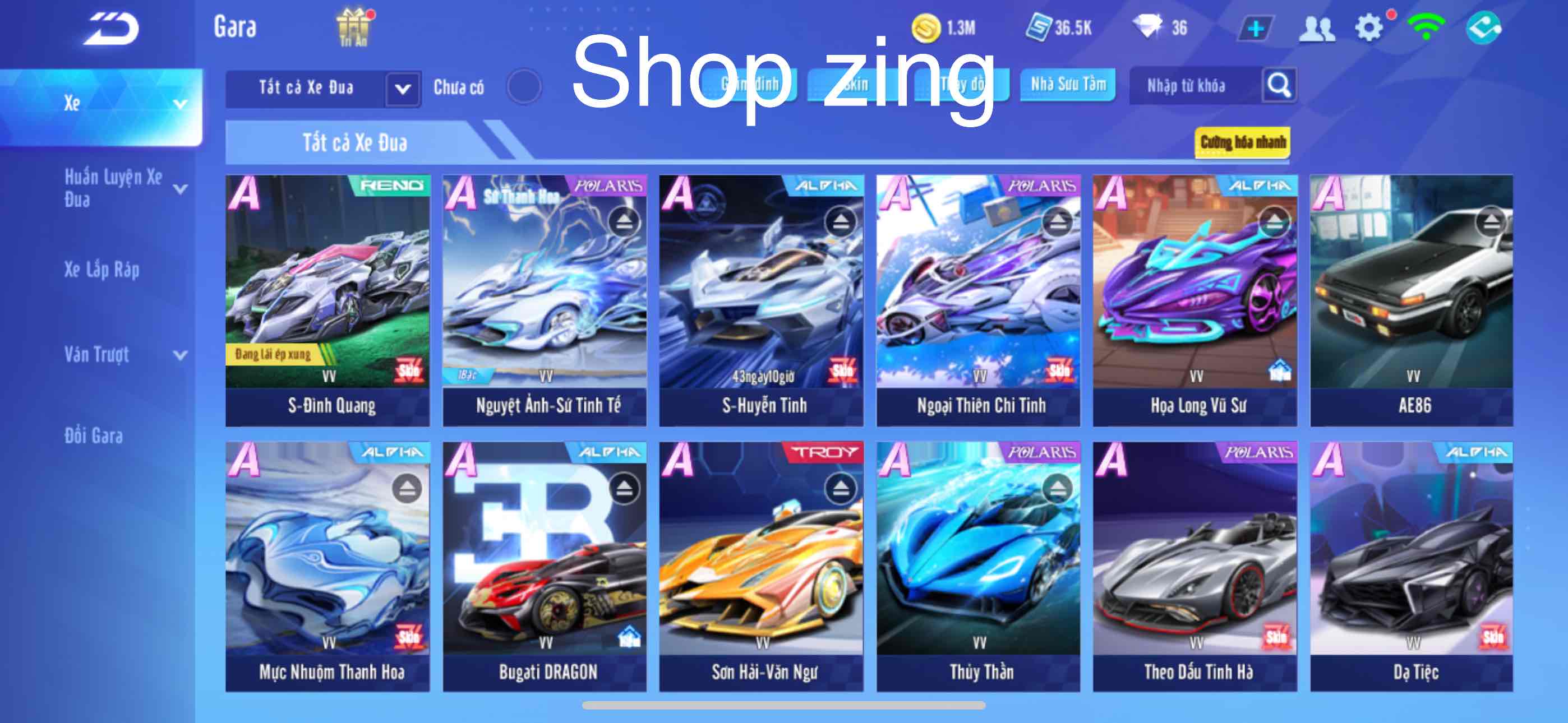 1. Tài khoản Z2410 - hình ảnh túi đồ