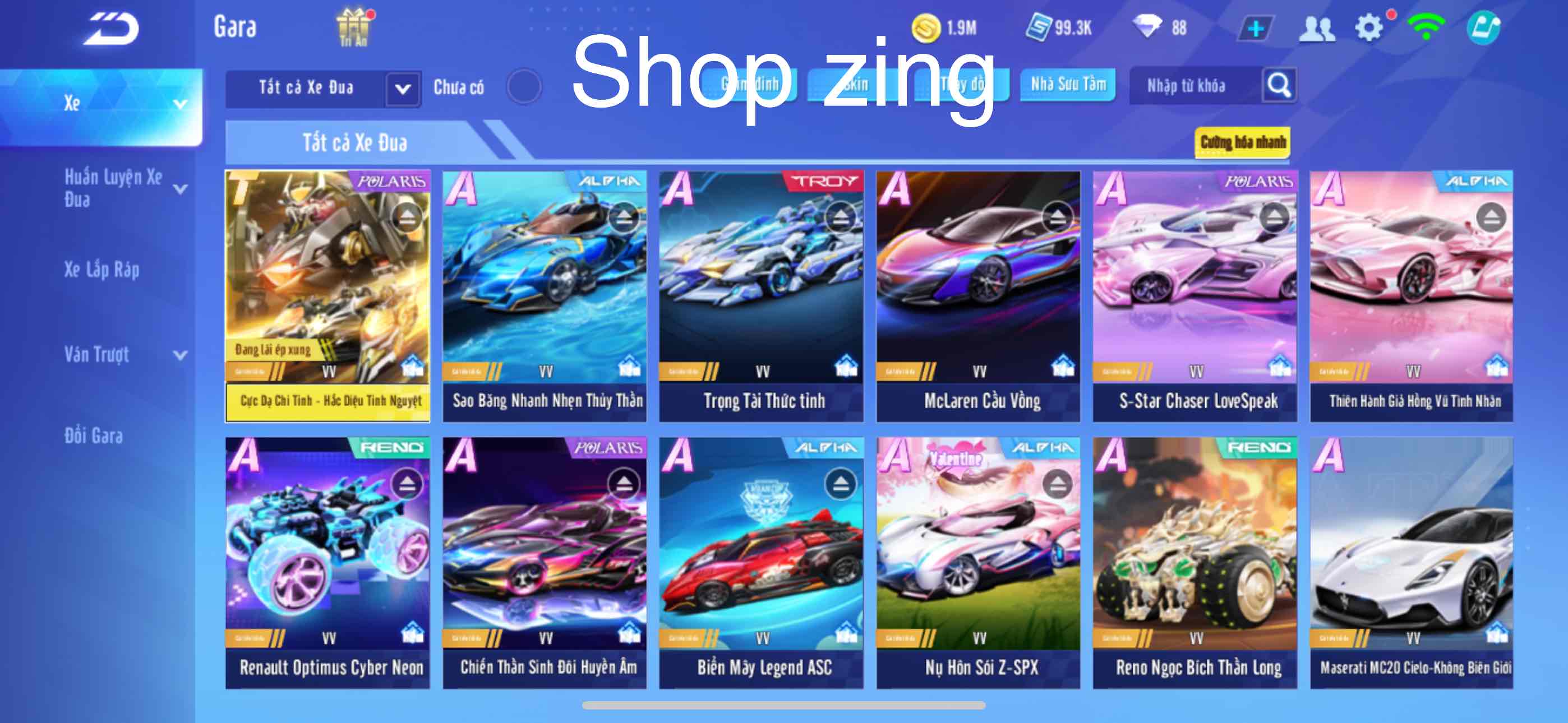 1. Tài khoản Z2411 - hình ảnh túi đồ
