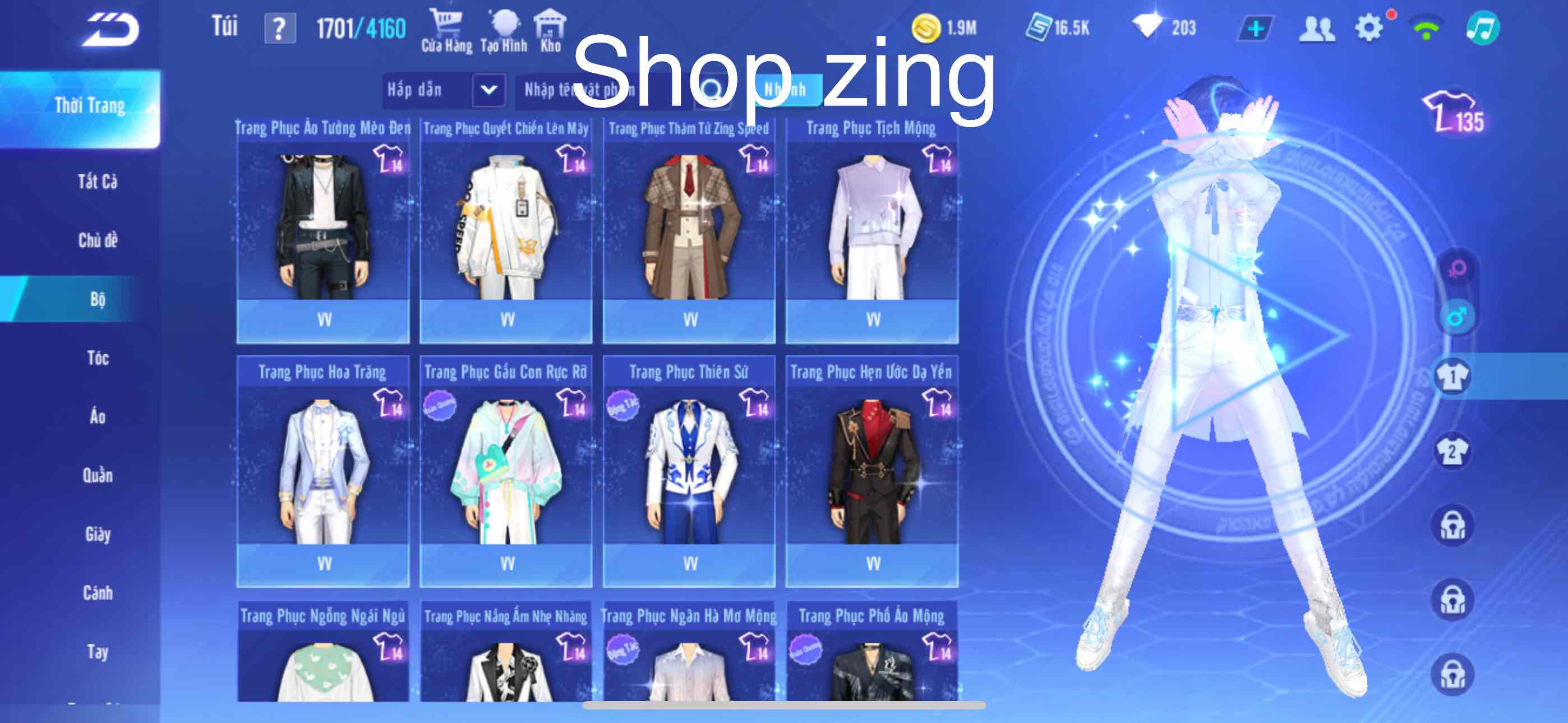 3. Tài khoản Z2412 - hình ảnh bảng ngọc