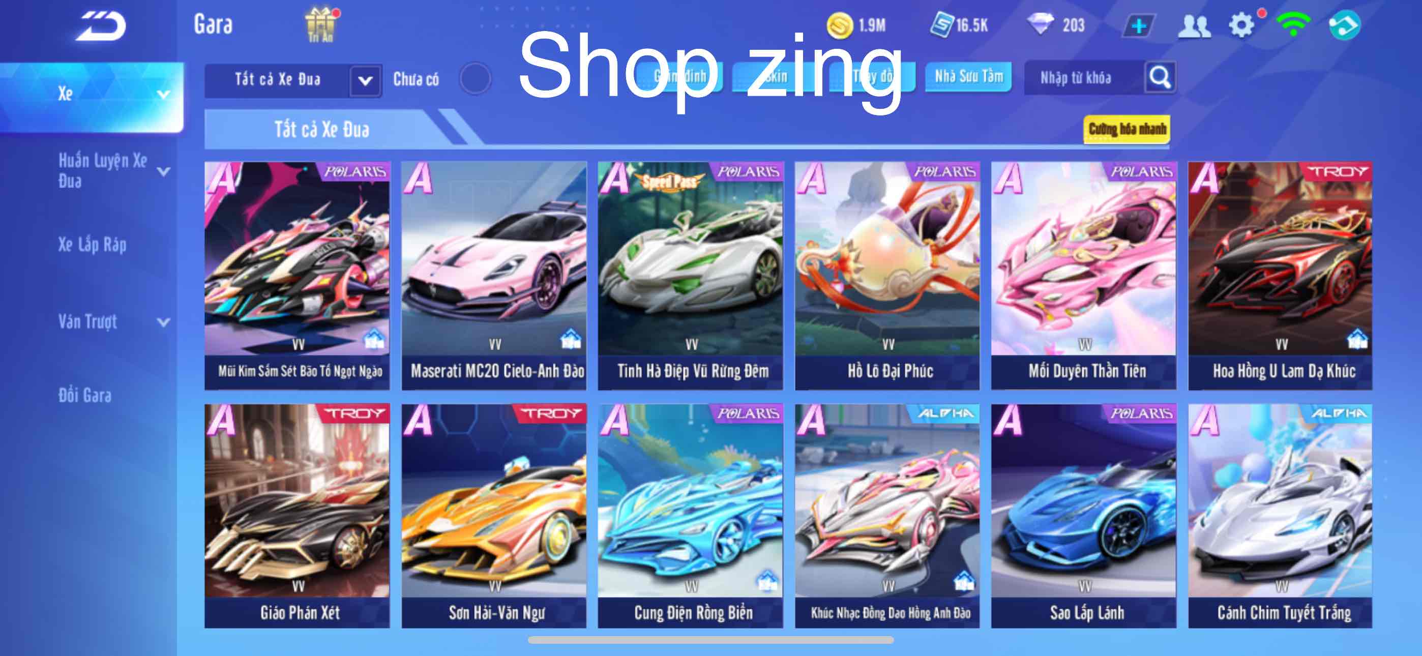 2. Tài khoản Z2412 - hình ảnh túi đồ