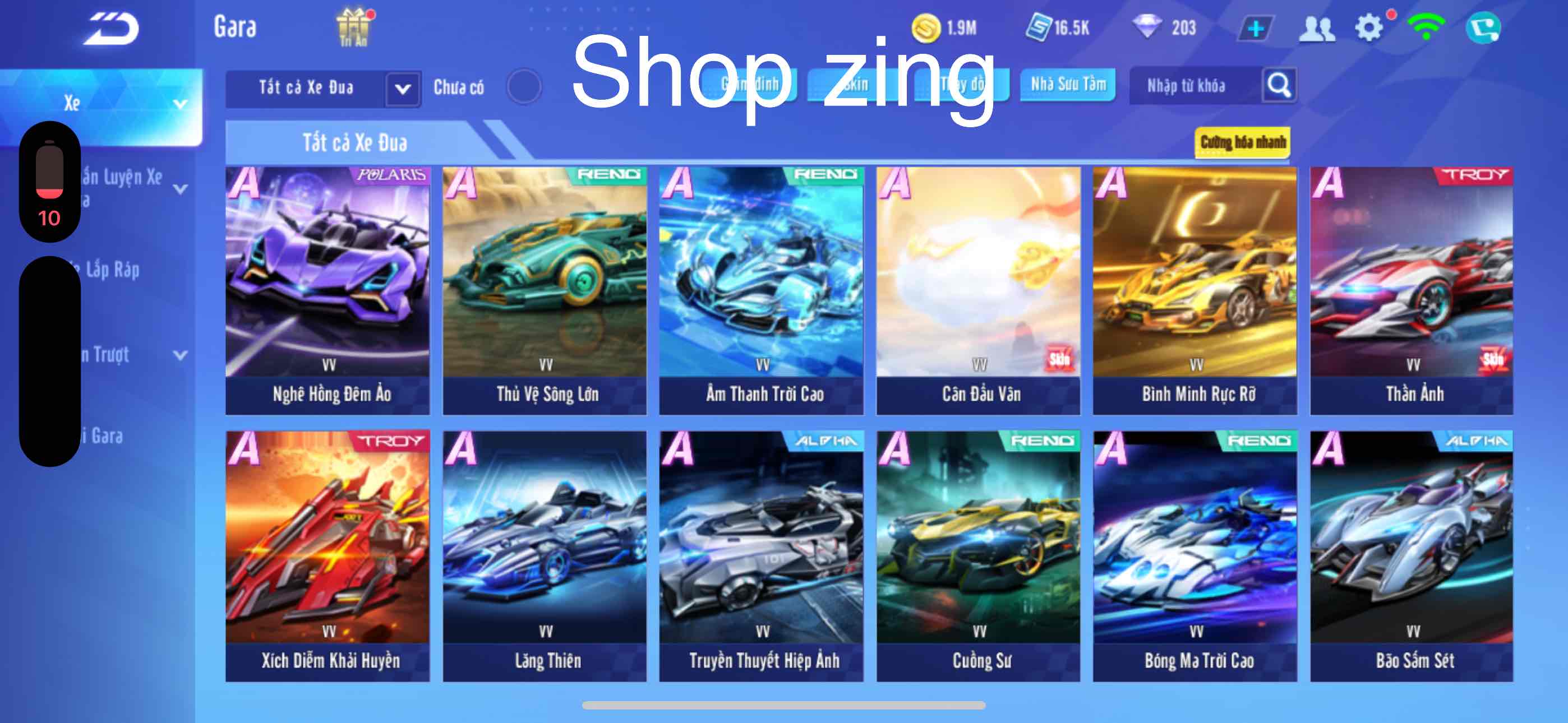 3. Tài khoản Z2412 - hình ảnh túi đồ