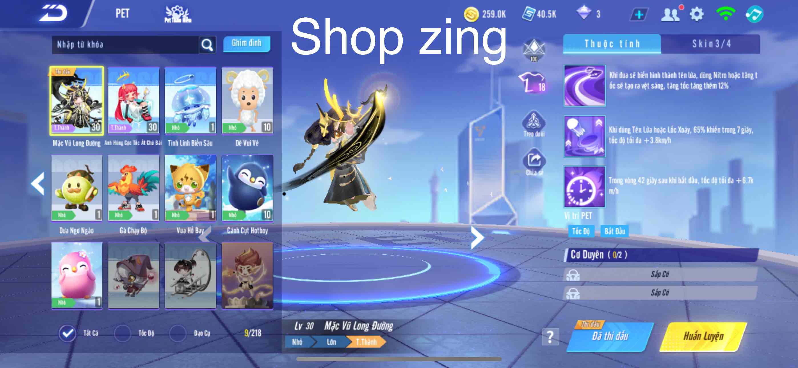 2. Tài khoản Z2413 - hình ảnh túi đồ