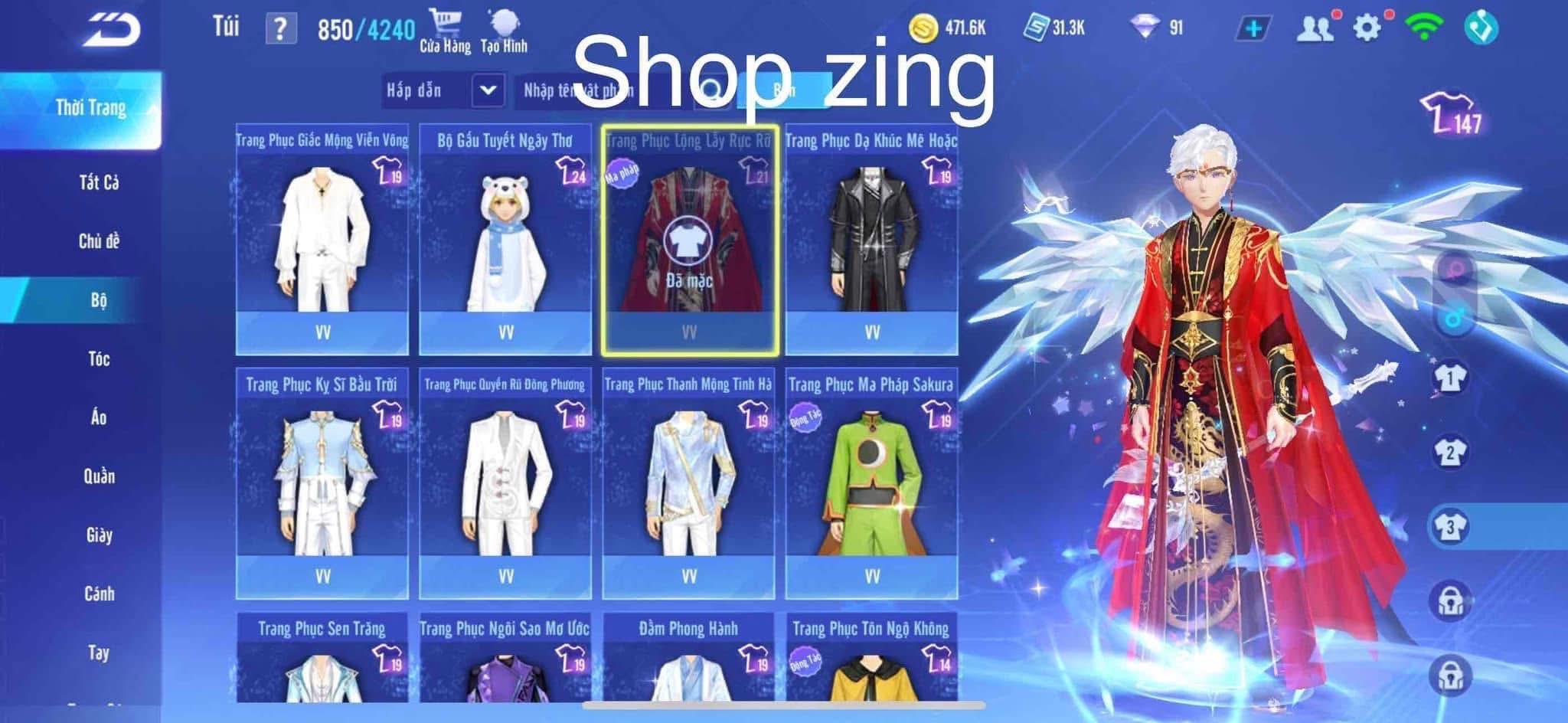 8. Tài khoản Z2415 - hình ảnh bảng ngọc