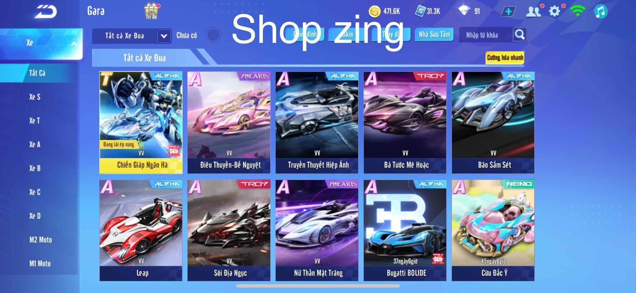 1. Tài khoản Z2415 - hình ảnh túi đồ