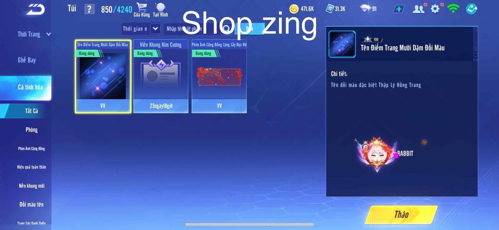 4. Tài khoản Z2415 - hình ảnh tướng