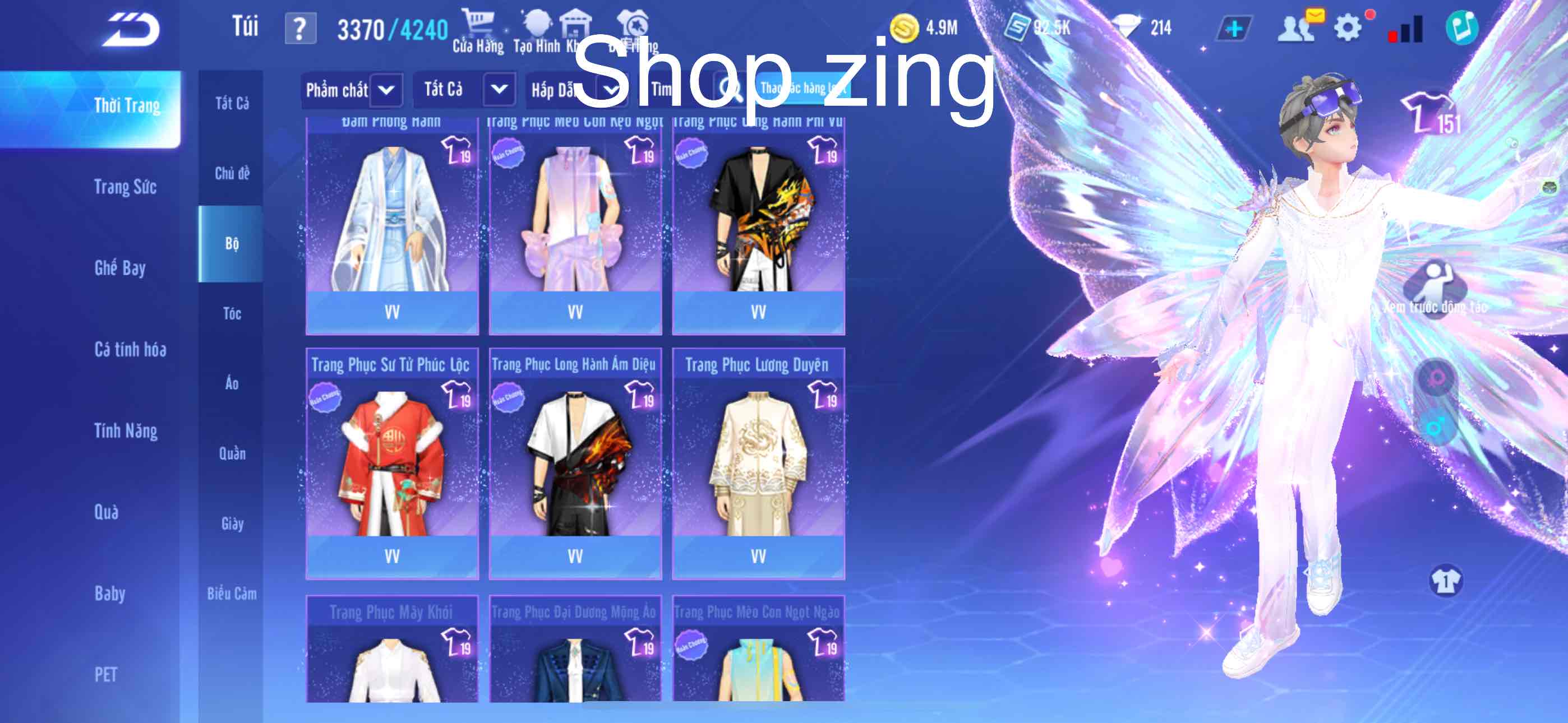 2. Tài khoản Z2996 - hình ảnh bảng ngọc