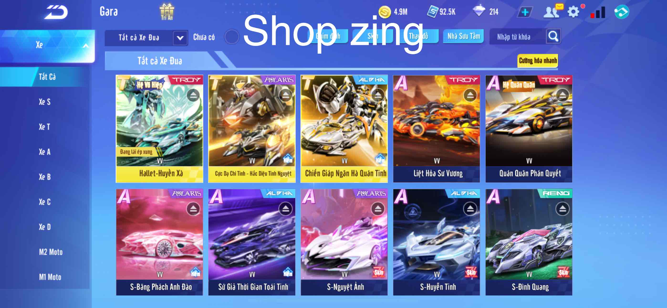 1. Tài khoản Z2996 - hình ảnh túi đồ