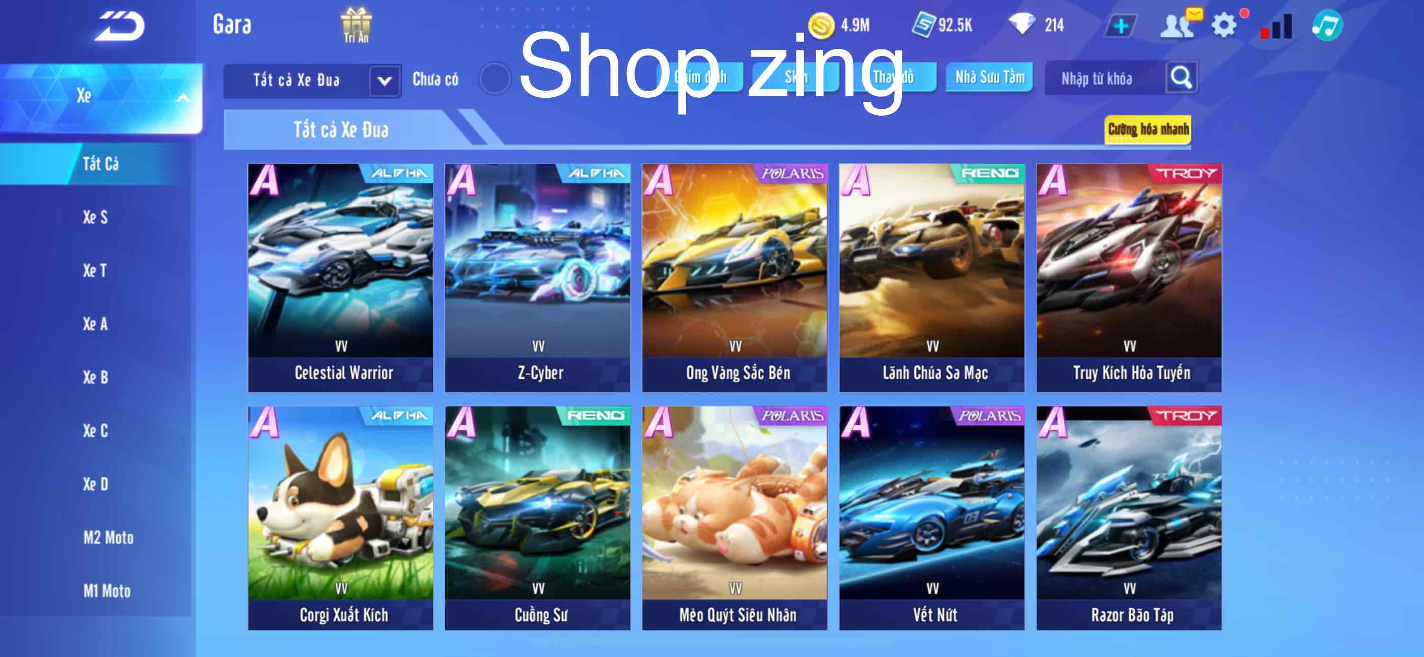 4. Tài khoản Z2996 - hình ảnh túi đồ