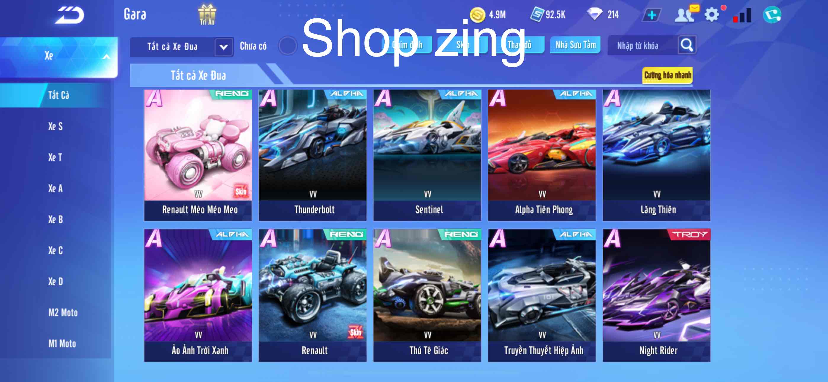 10. Tài khoản Z2996 - hình ảnh túi đồ