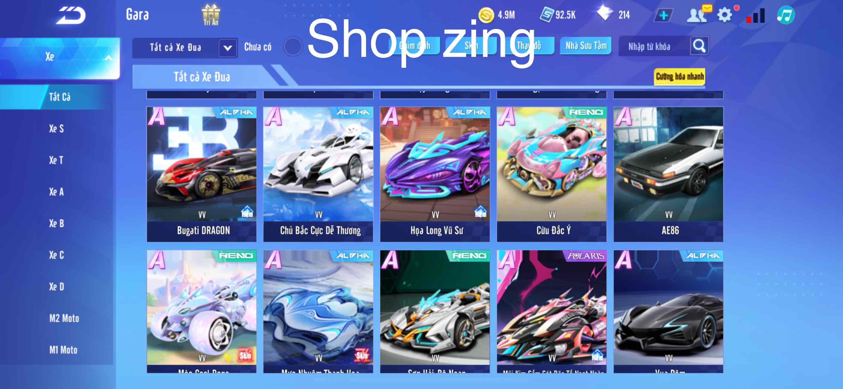 11. Tài khoản Z2996 - hình ảnh túi đồ