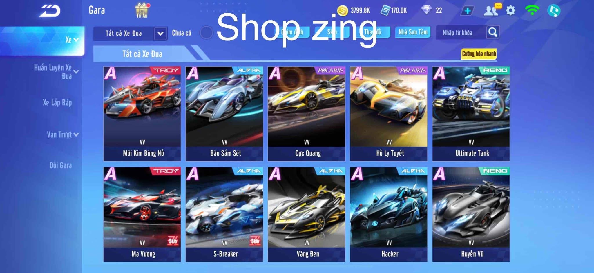 2. Tài khoản Z3414 - hình ảnh túi đồ