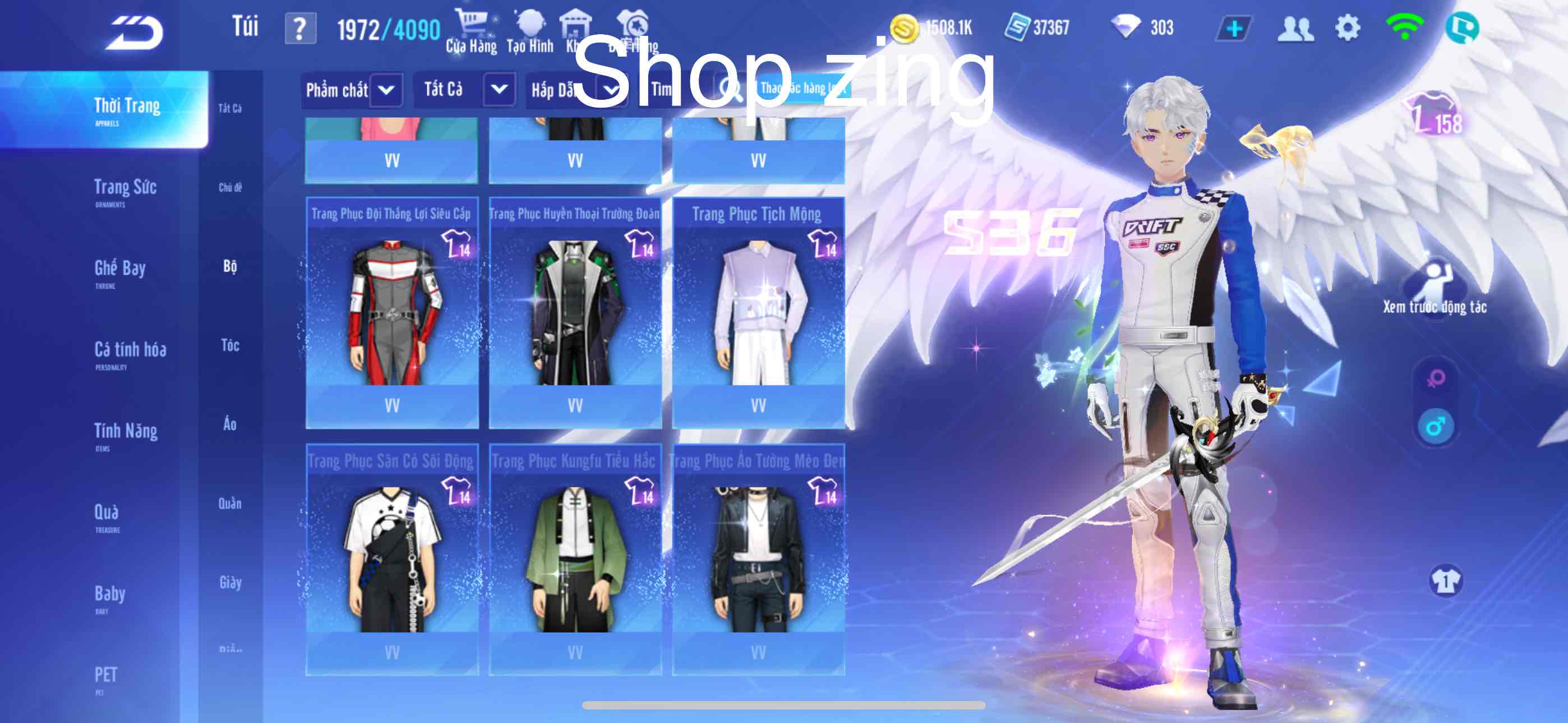 3. Tài khoản Z3663 - hình ảnh bảng ngọc