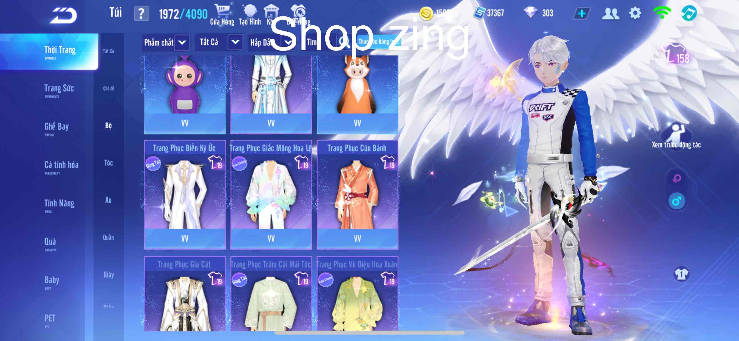 4. Tài khoản Z3663 - hình ảnh bảng ngọc