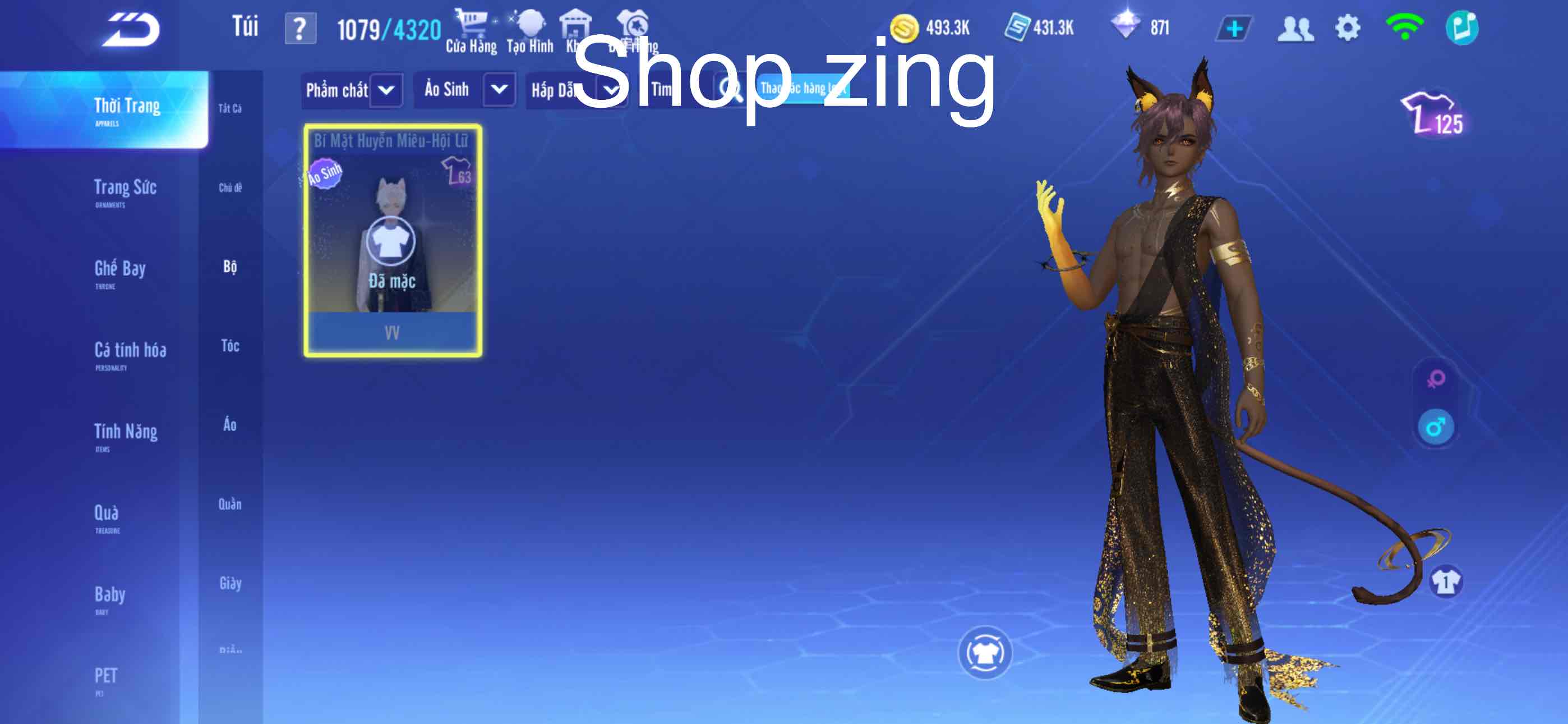 2. Tài khoản Z3670 - hình ảnh tướng