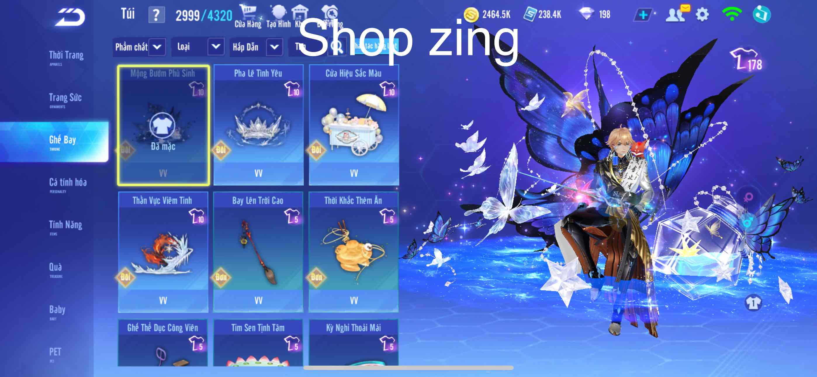 2. Tài khoản Z3673 - hình ảnh tướng