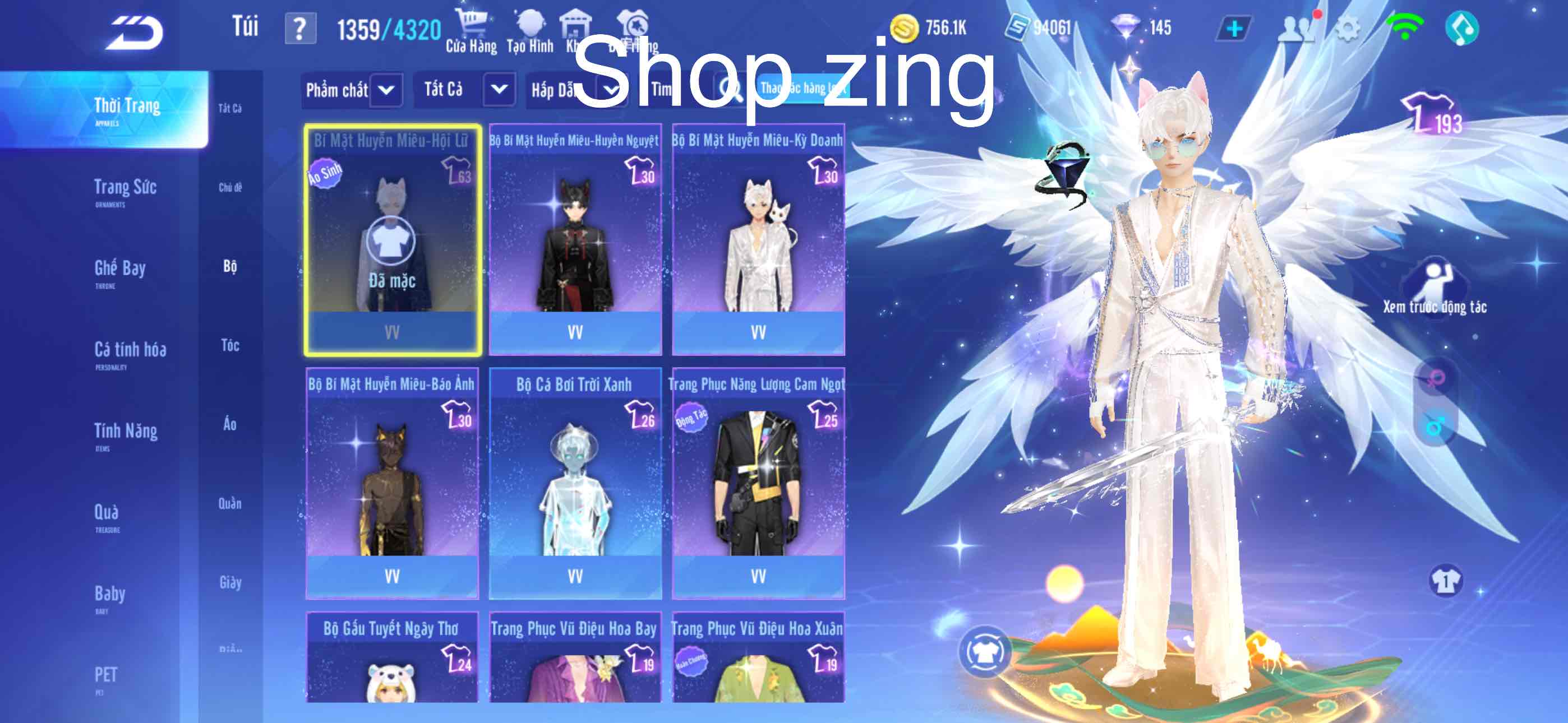 2. Tài khoản Z3680 - hình ảnh bảng ngọc