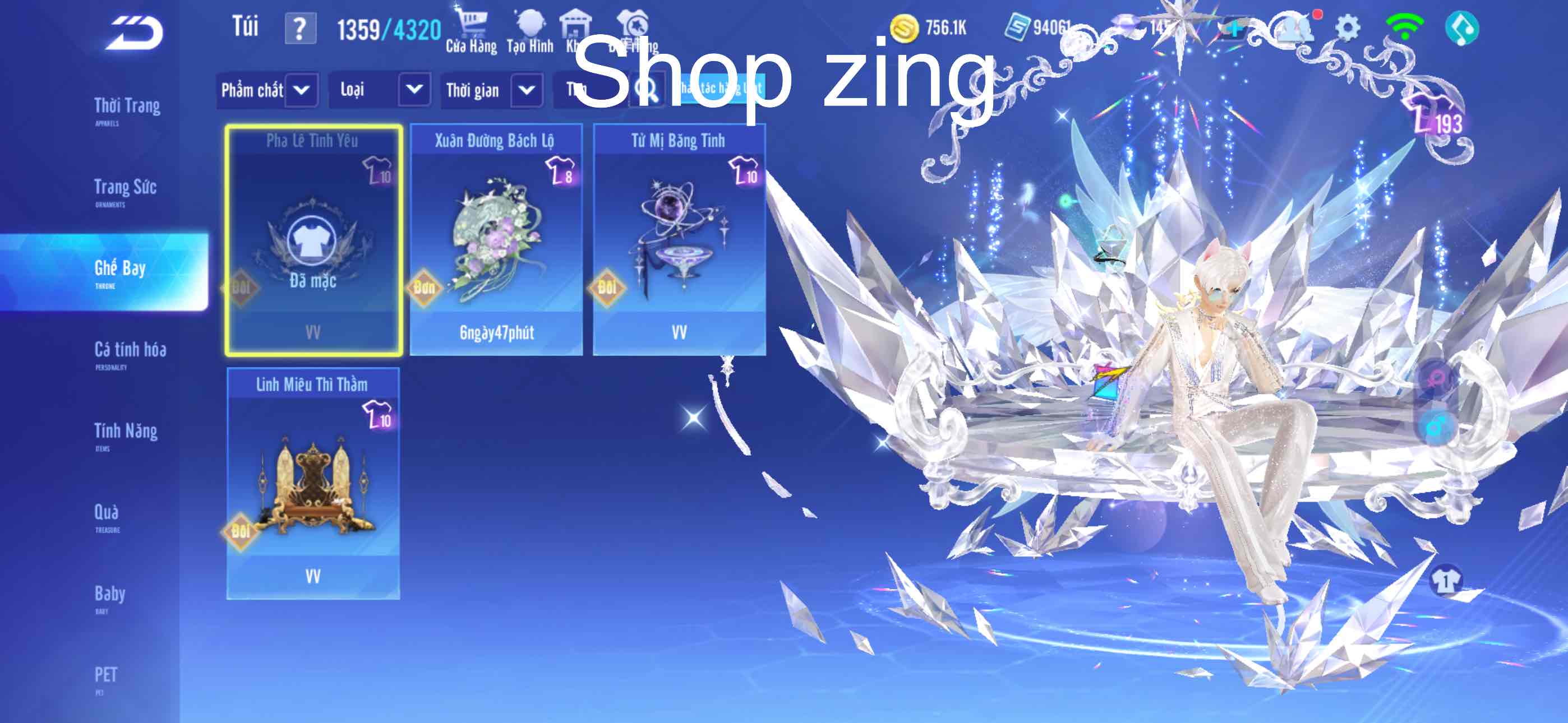 1. Tài khoản Z3680 - hình ảnh tướng