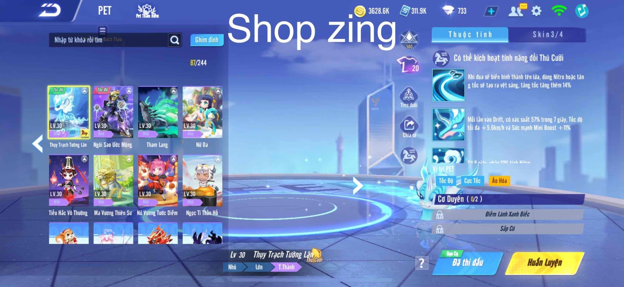 1. Tài khoản Z3711 - hình ảnh trang phục