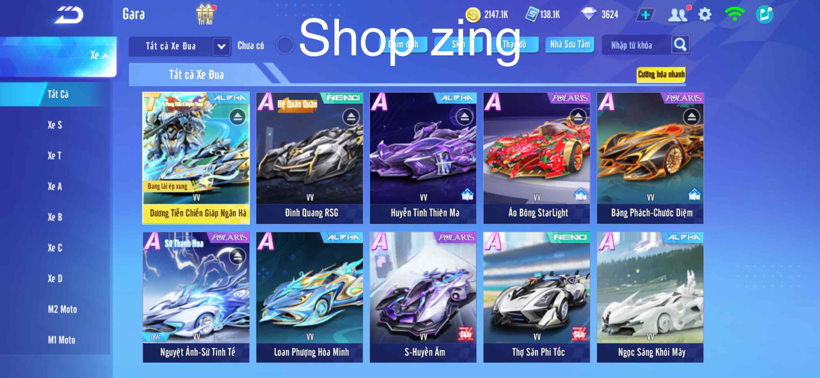 1. Tài khoản Z3738 - hình ảnh túi đồ