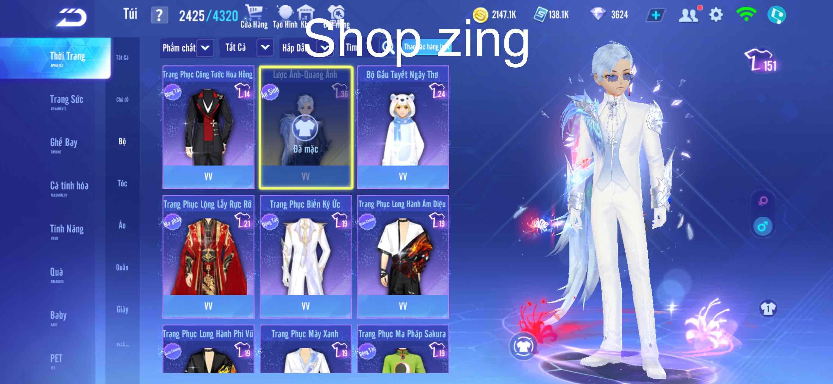 2. Tài khoản Z3738 - hình ảnh tướng