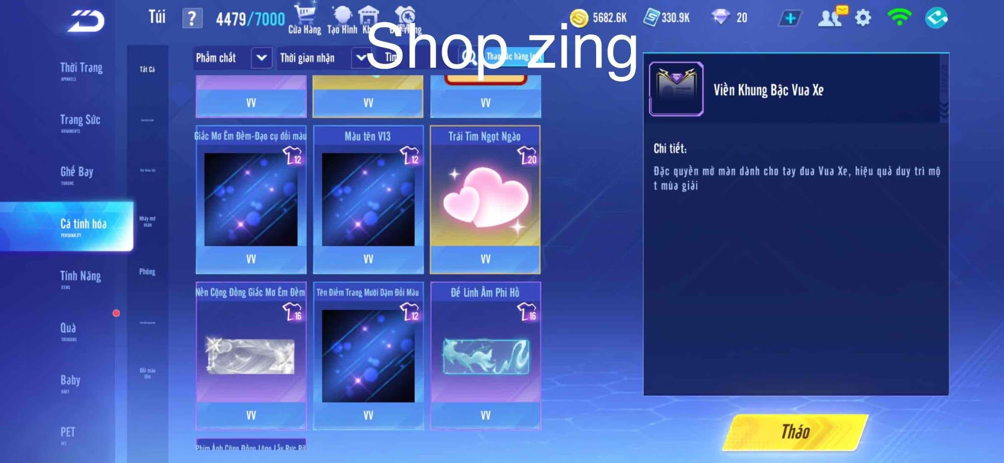 2. Tài khoản Z3793 - hình ảnh tướng