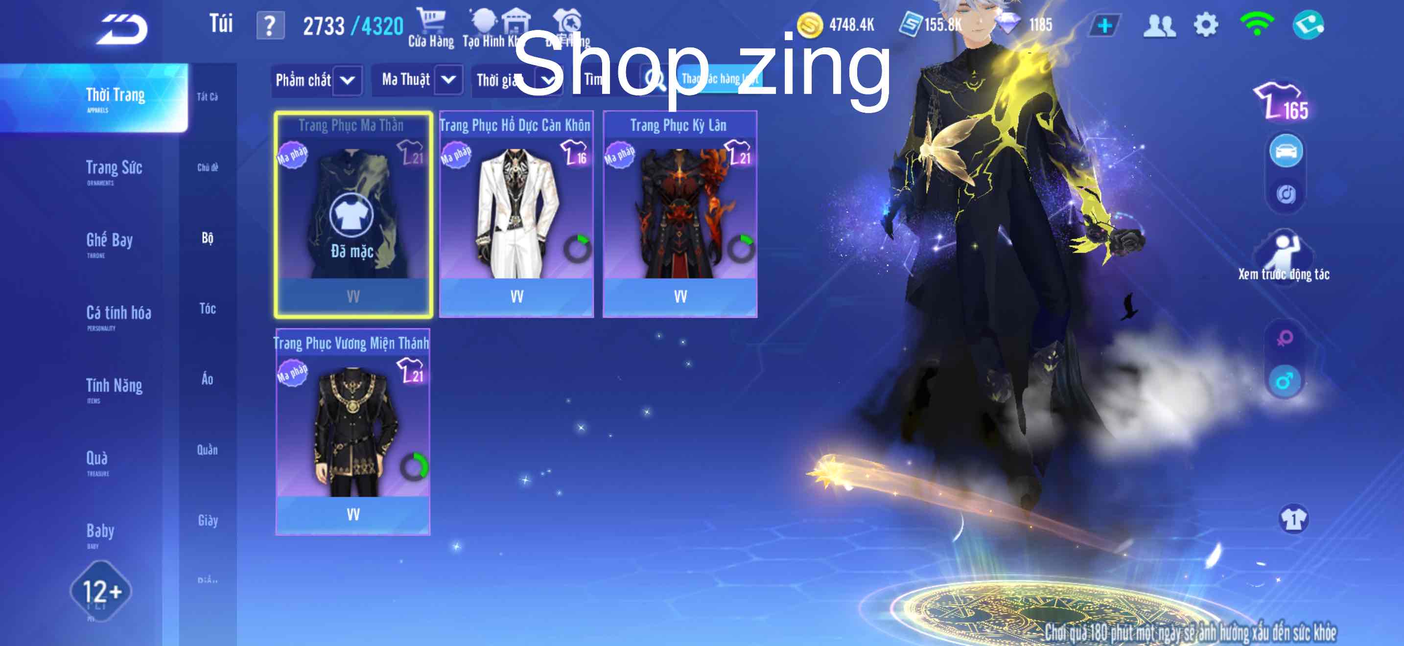 2. Tài khoản Z3799 - hình ảnh tướng