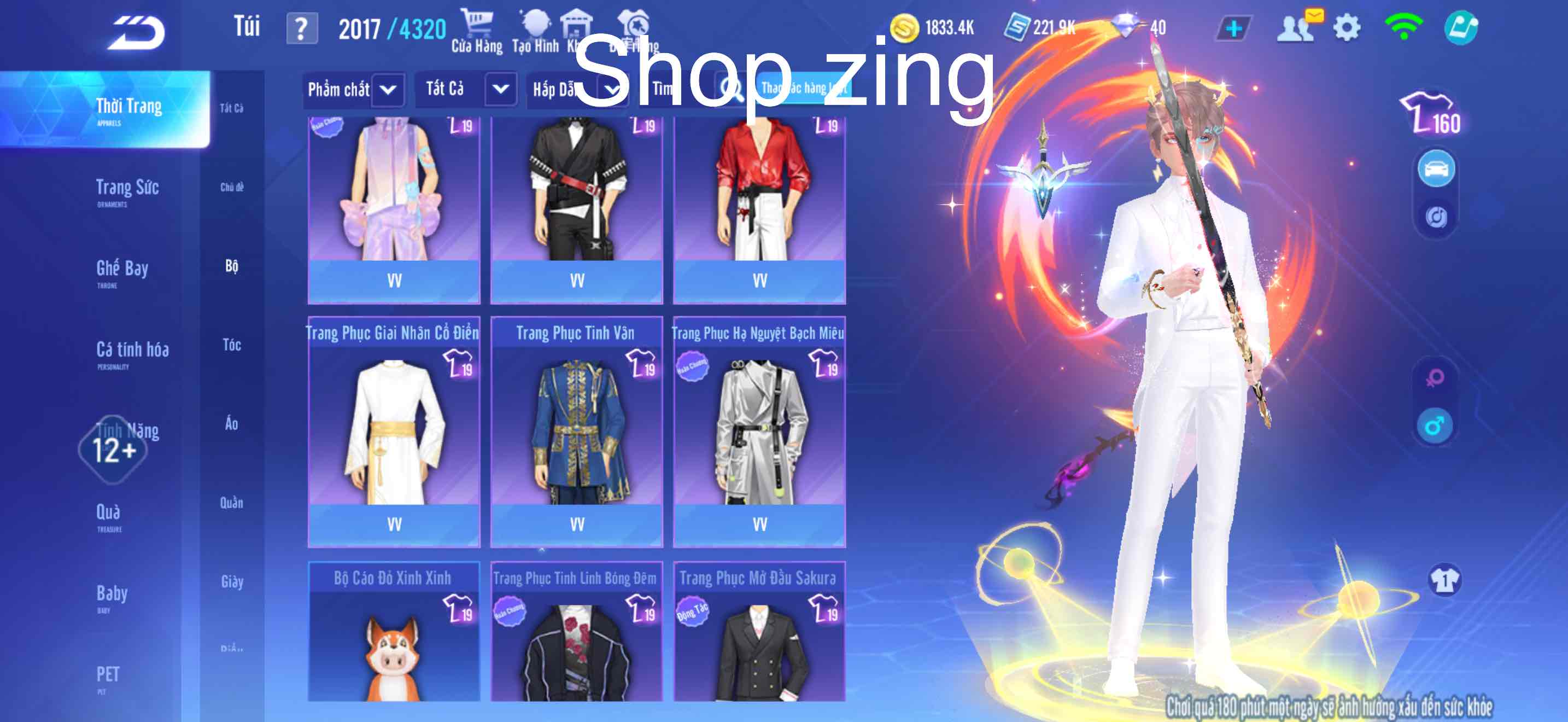 3. Tài khoản Z3816 - hình ảnh bảng ngọc