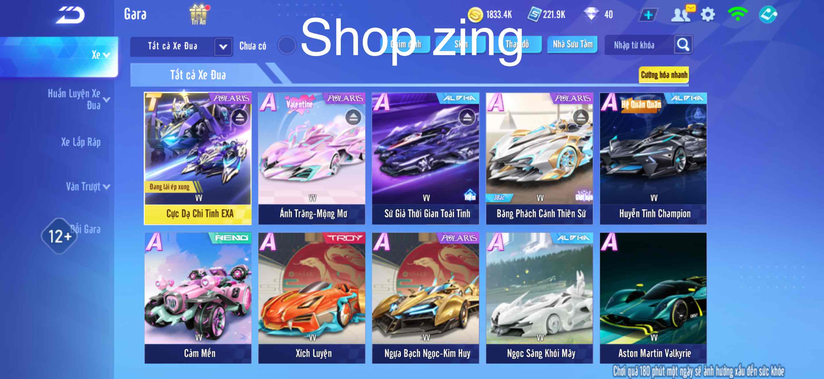 1. Tài khoản Z3816 - hình ảnh túi đồ