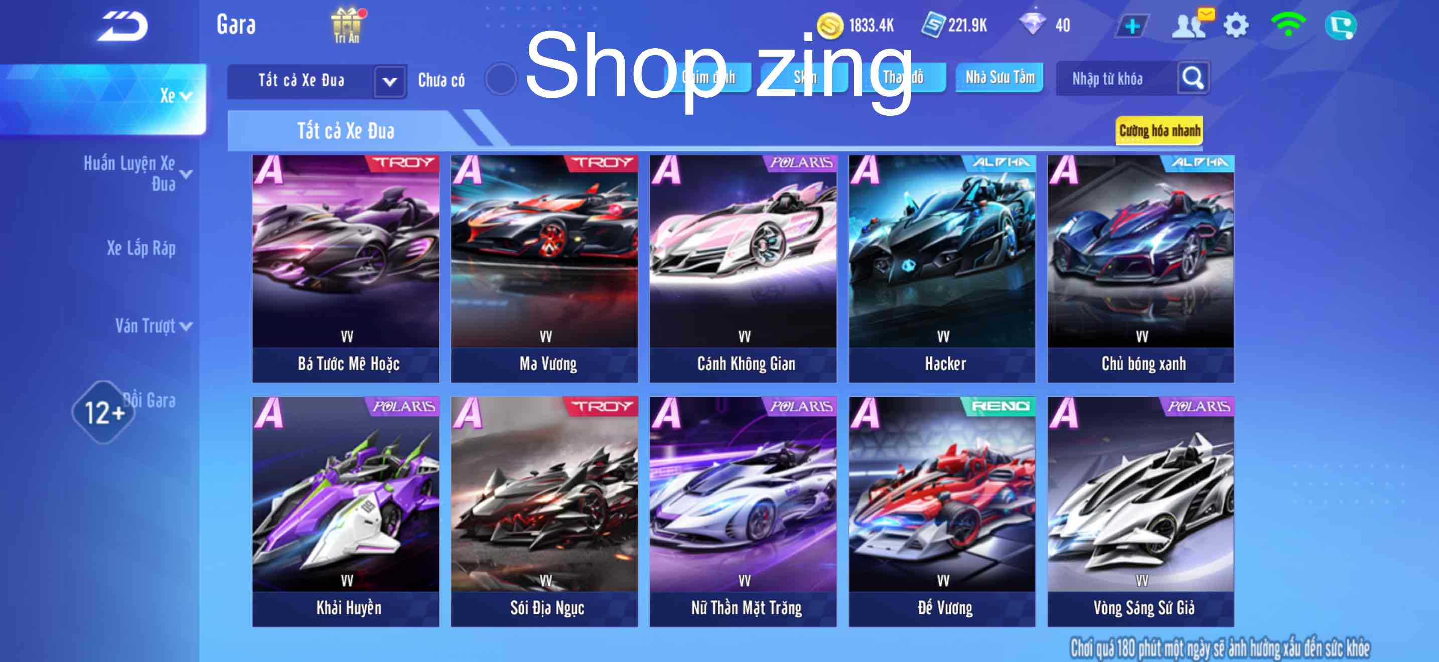 3. Tài khoản Z3816 - hình ảnh túi đồ